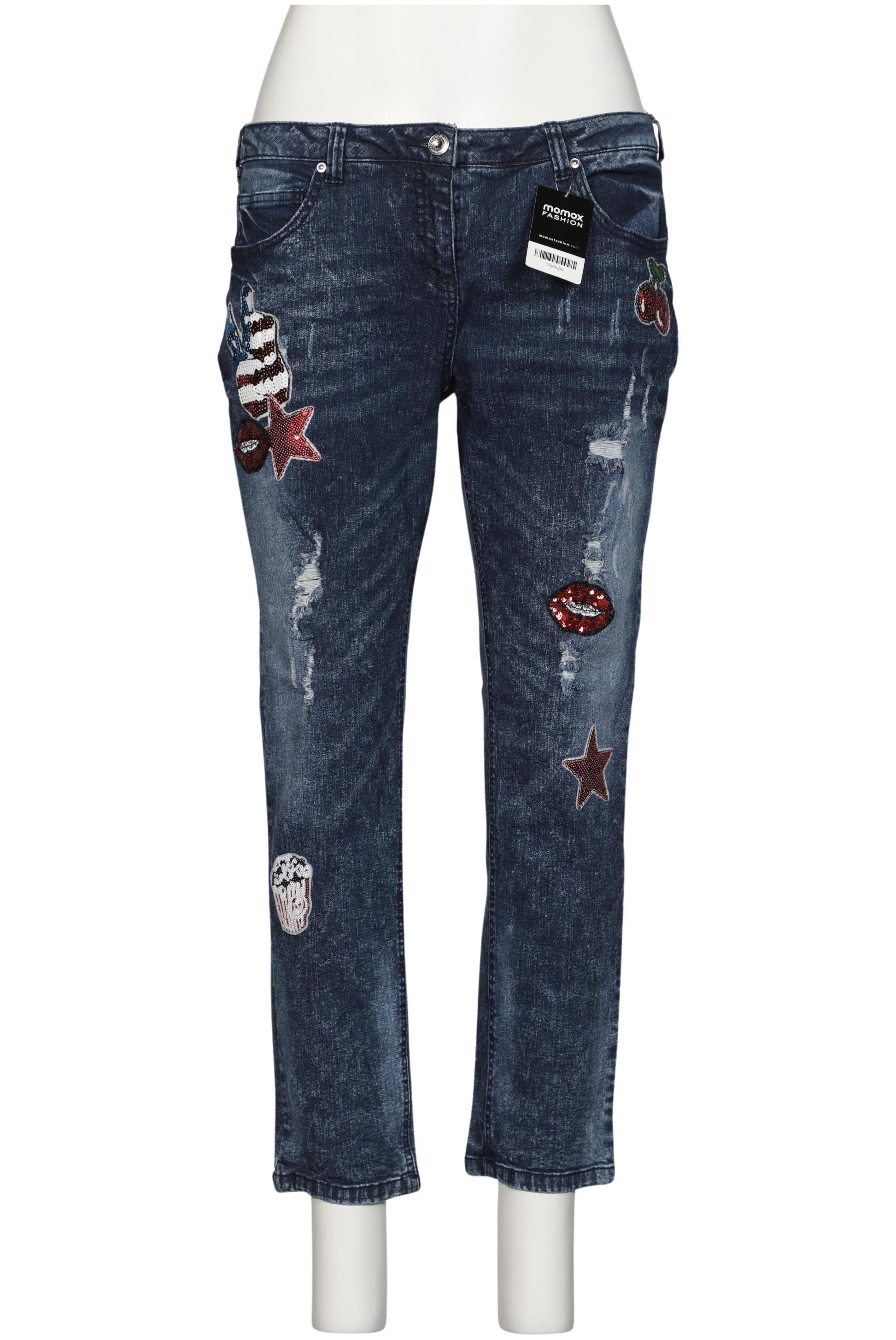 

Alba Moda Damen Jeans, blau, Gr. 44