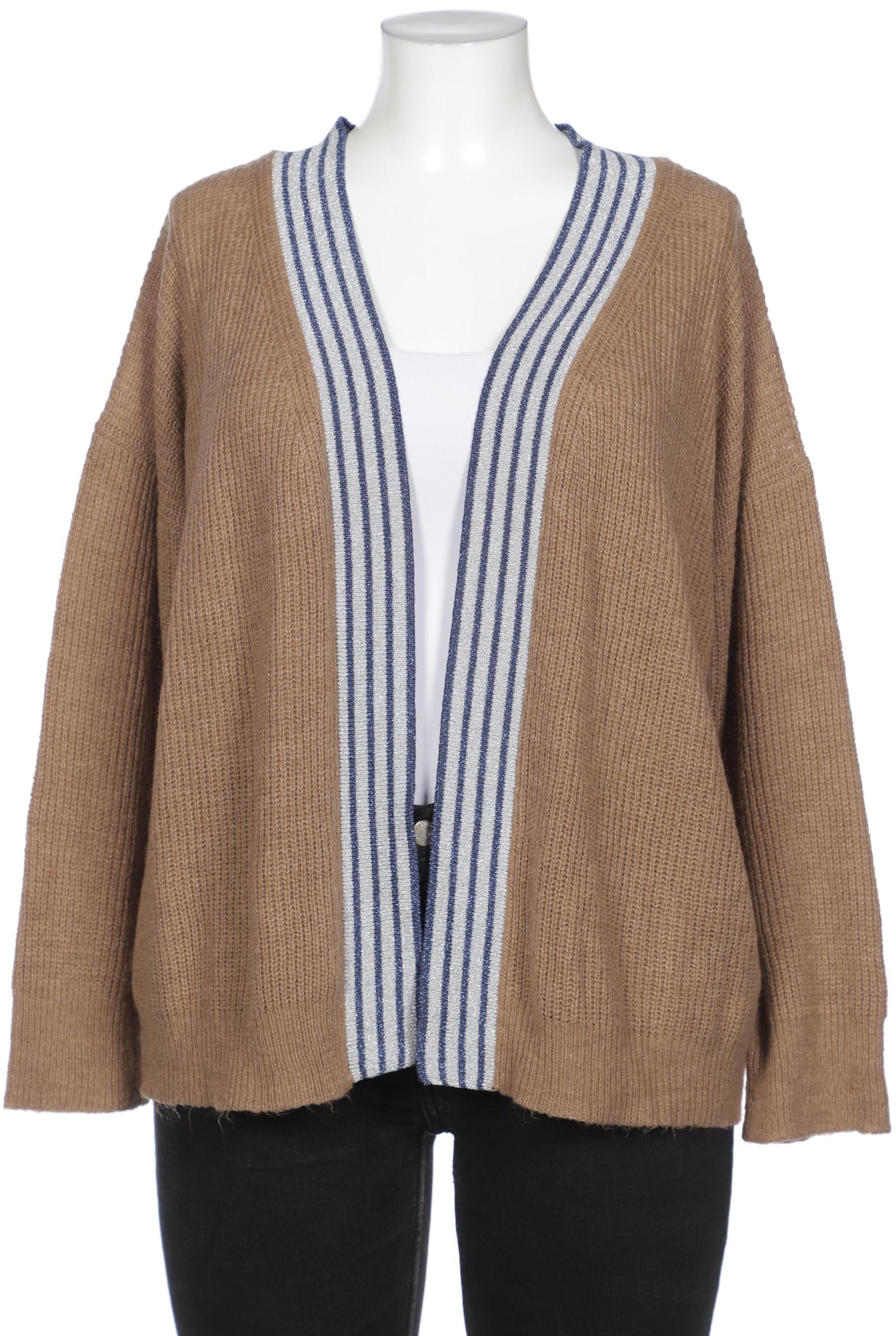 

Alba Moda Damen Strickjacke, beige, Gr. 46