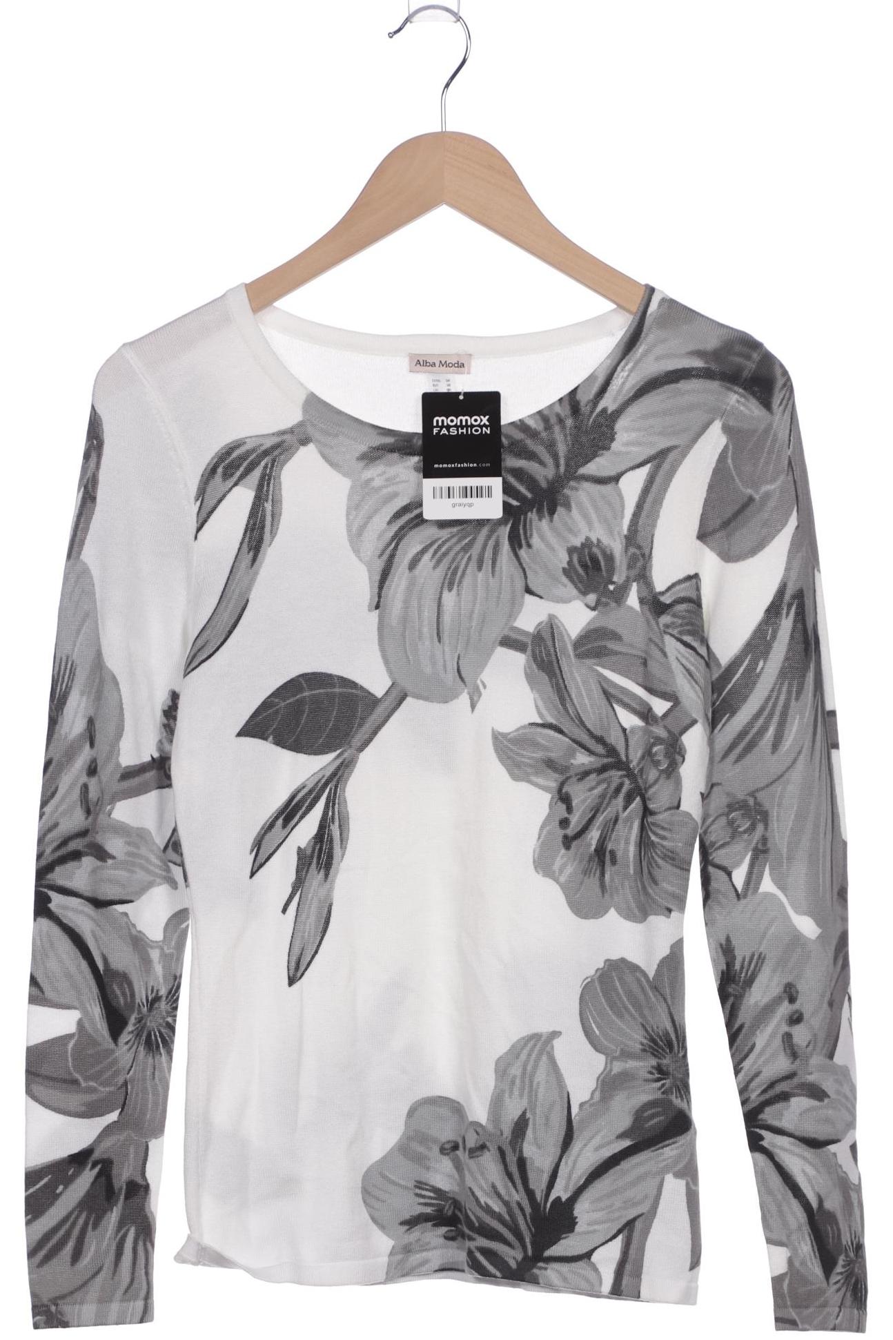 

Alba Moda Damen Pullover, weiß, Gr. 34