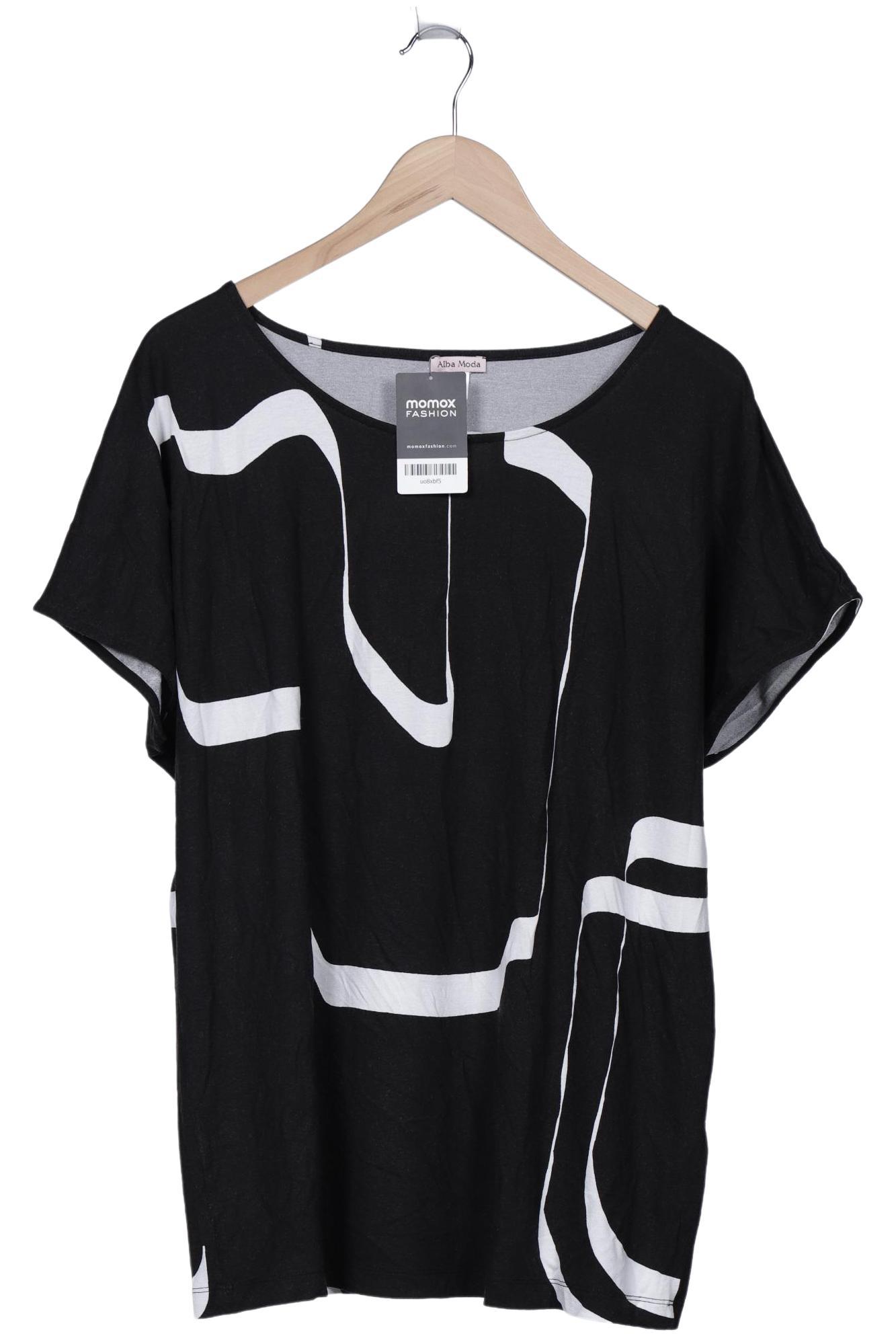 

Alba Moda Damen T-Shirt, schwarz, Gr. 48