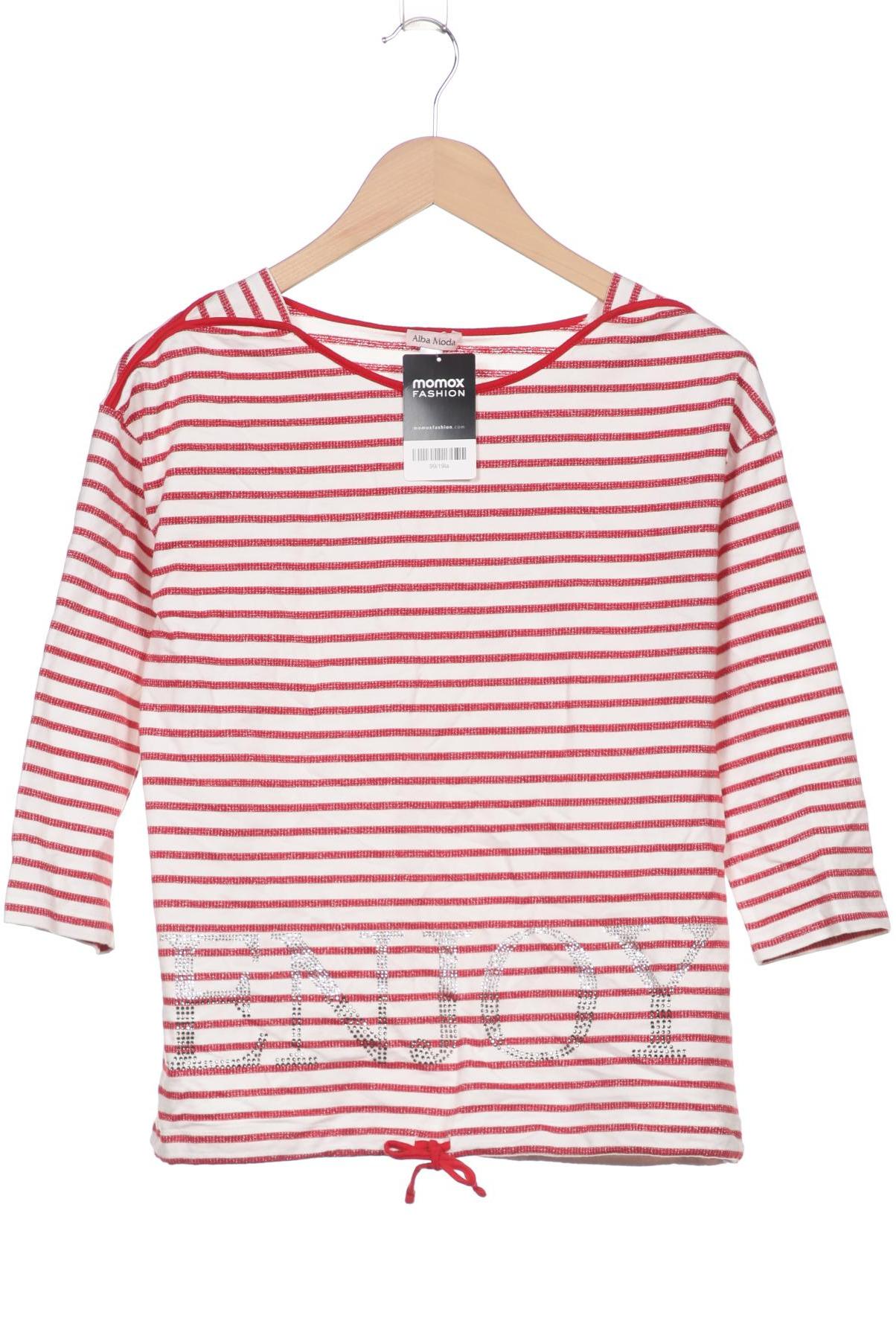

Alba Moda Damen Langarmshirt, rot, Gr. 36