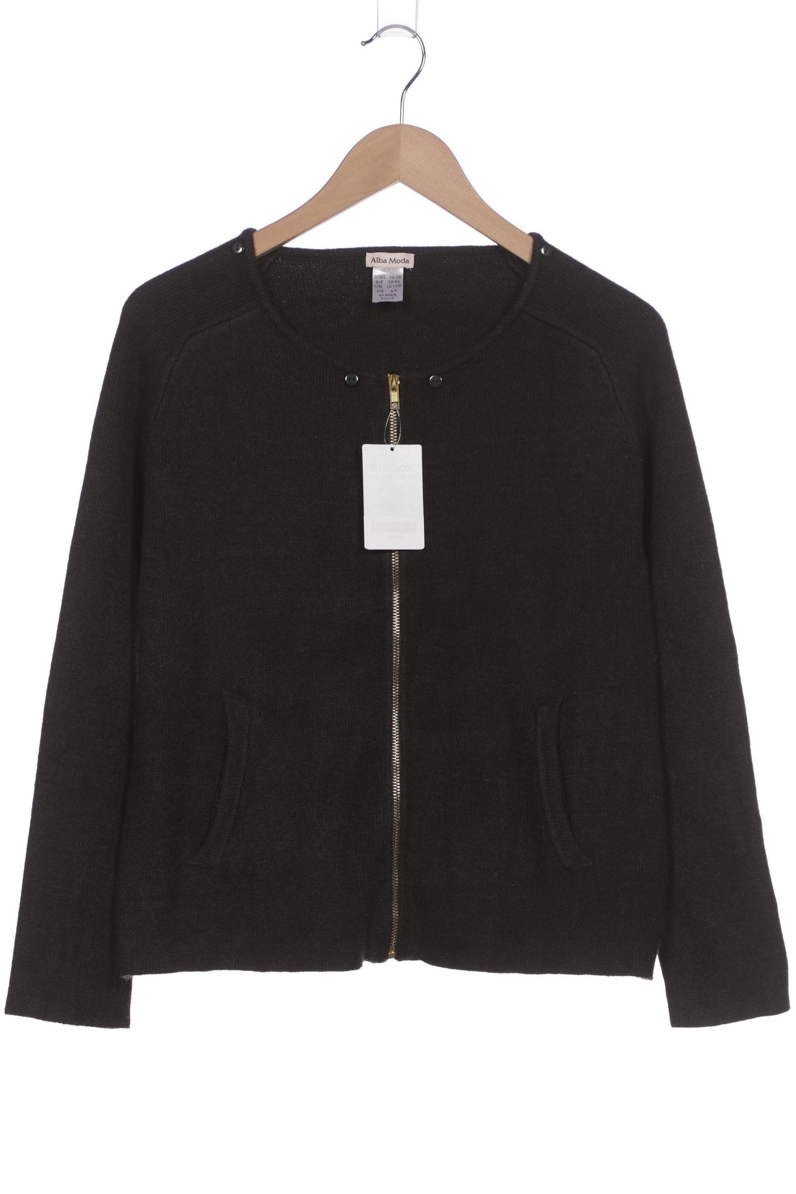 

Alba Moda Damen Strickjacke, grün, Gr. 36