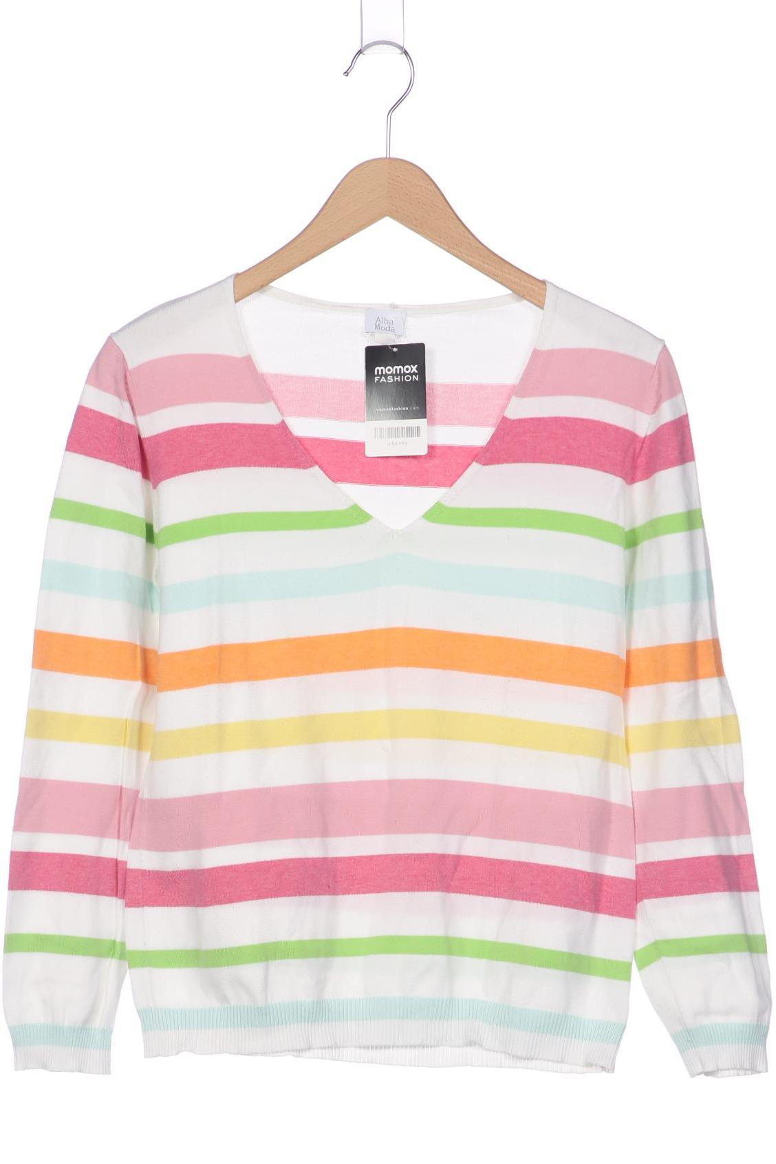 

Alba Moda Damen Pullover, weiß, Gr. 42