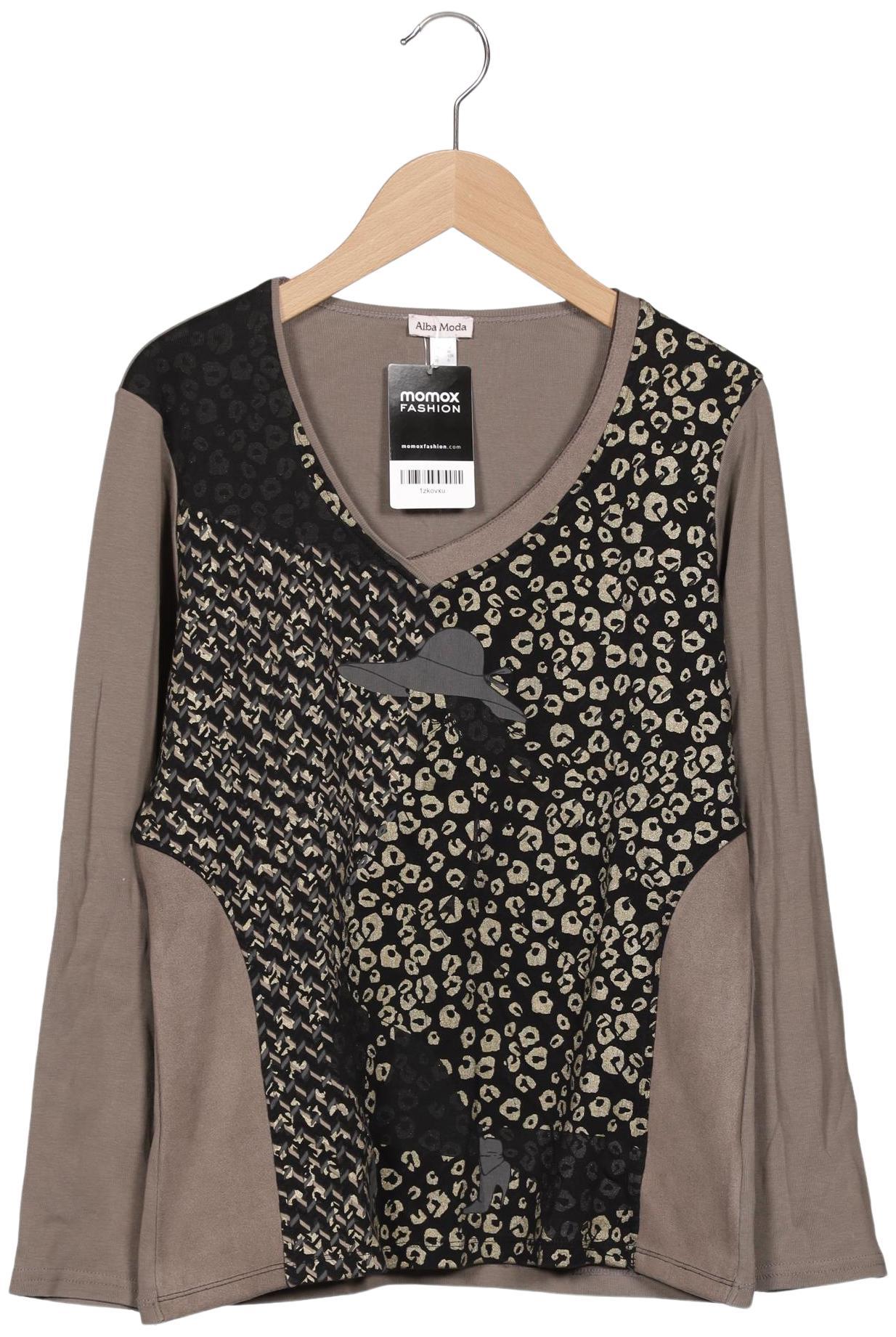 

Alba Moda Damen Langarmshirt, beige, Gr. 38