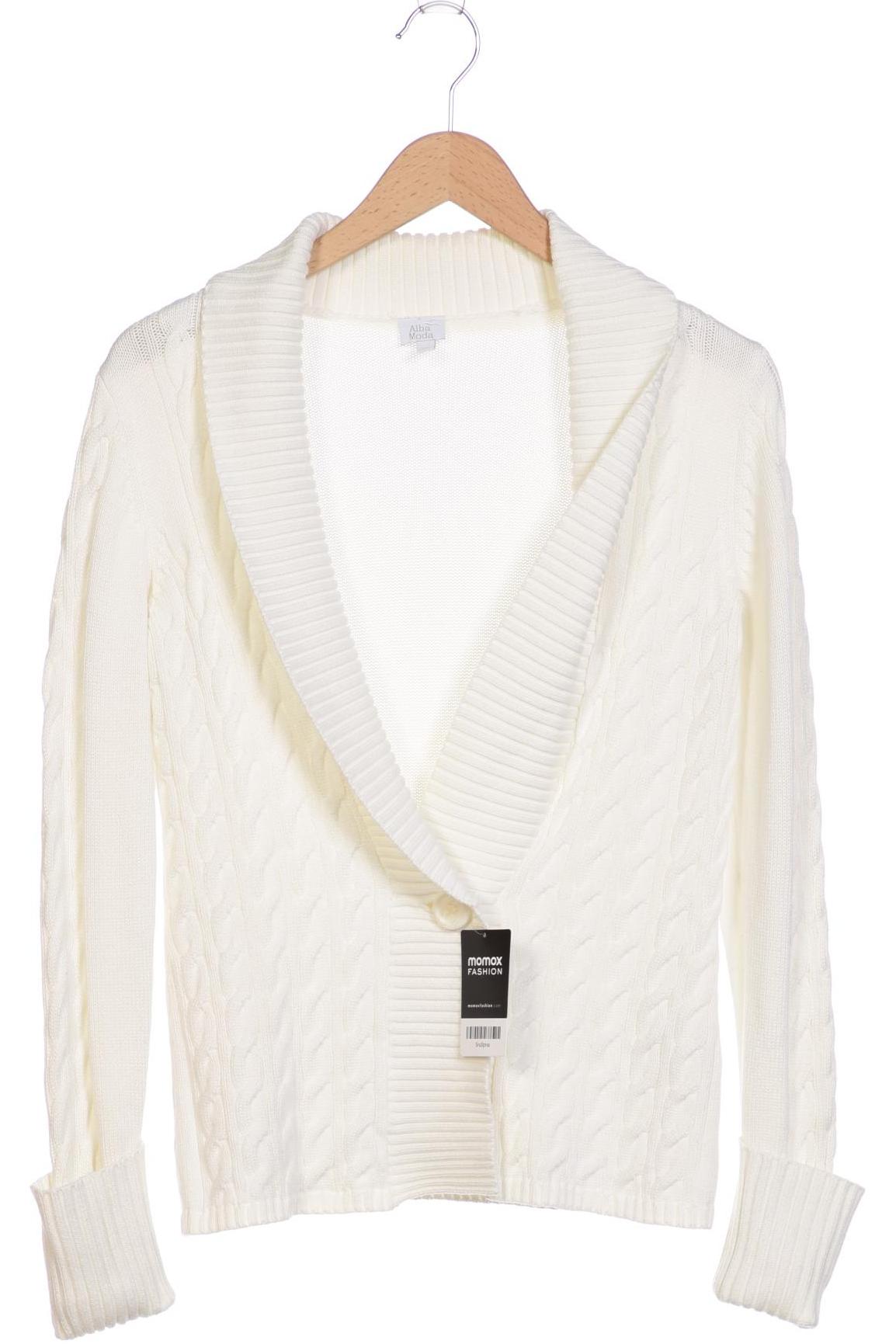 

Alba Moda Damen Strickjacke, cremeweiß