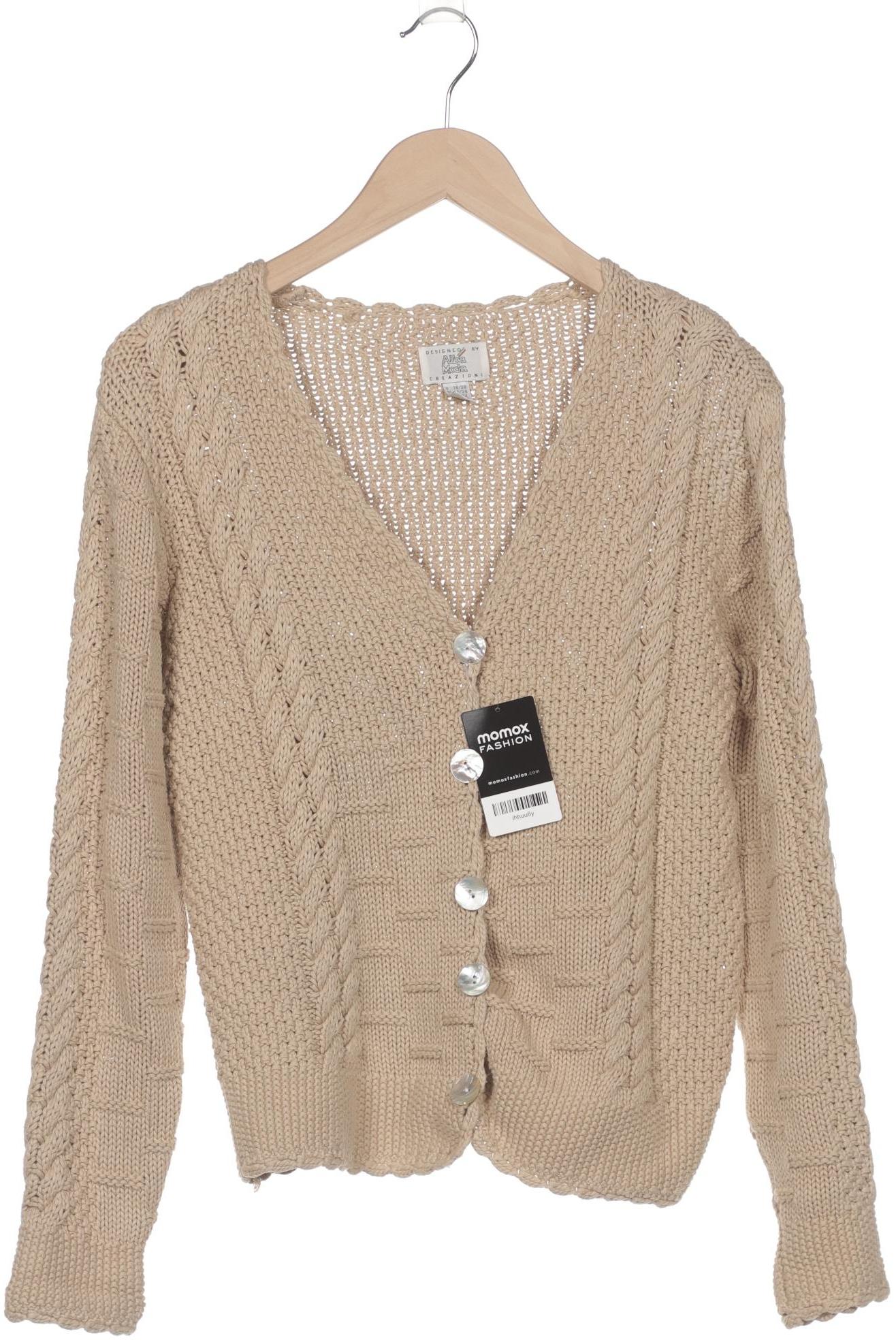 

Alba Moda Damen Strickjacke, beige, Gr. 36