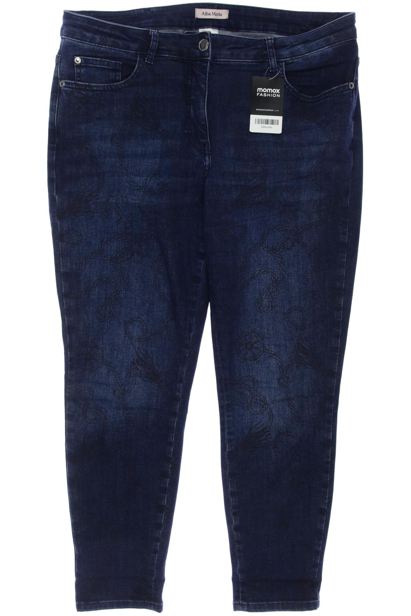 

Alba Moda Damen Jeans, marineblau, Gr. 44