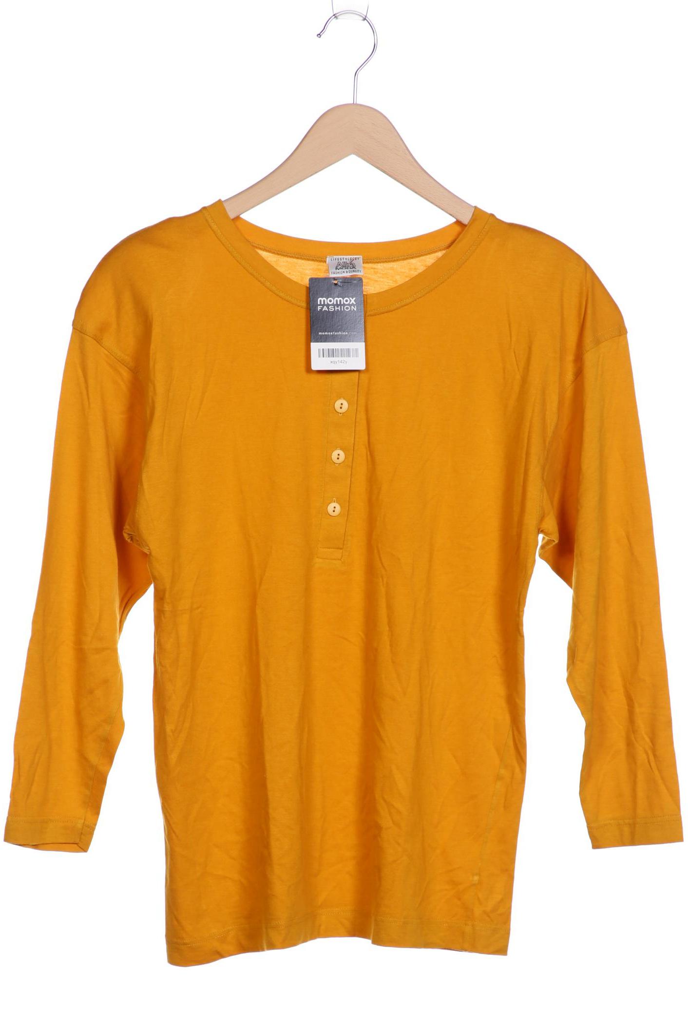 

Alba Moda Damen Langarmshirt, gelb