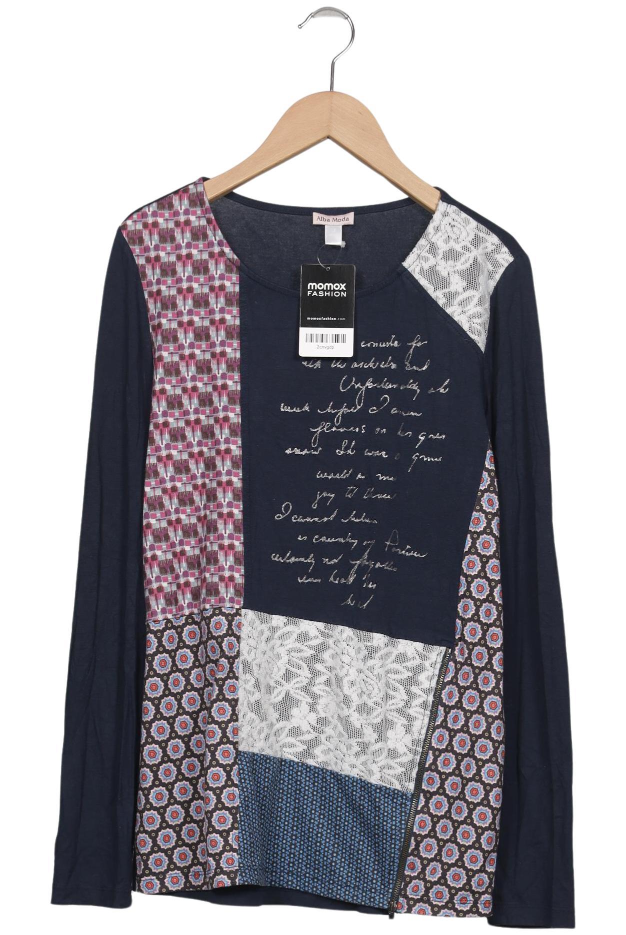 

Alba Moda Damen Langarmshirt, marineblau, Gr. 38