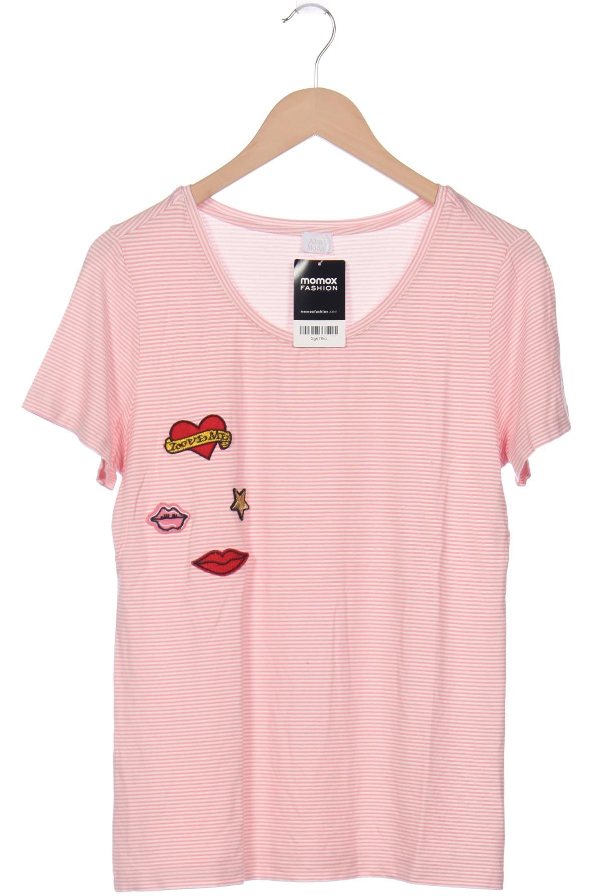 

Alba Moda Damen T-Shirt, pink, Gr. 38