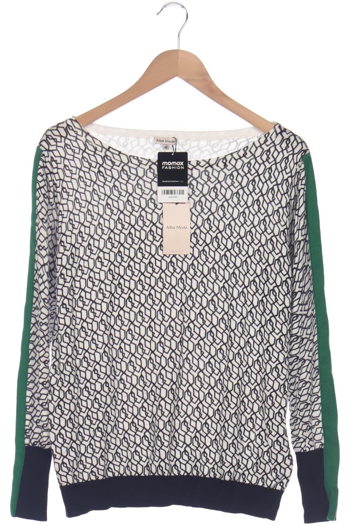 

Alba Moda Damen Pullover, weiß, Gr. 42