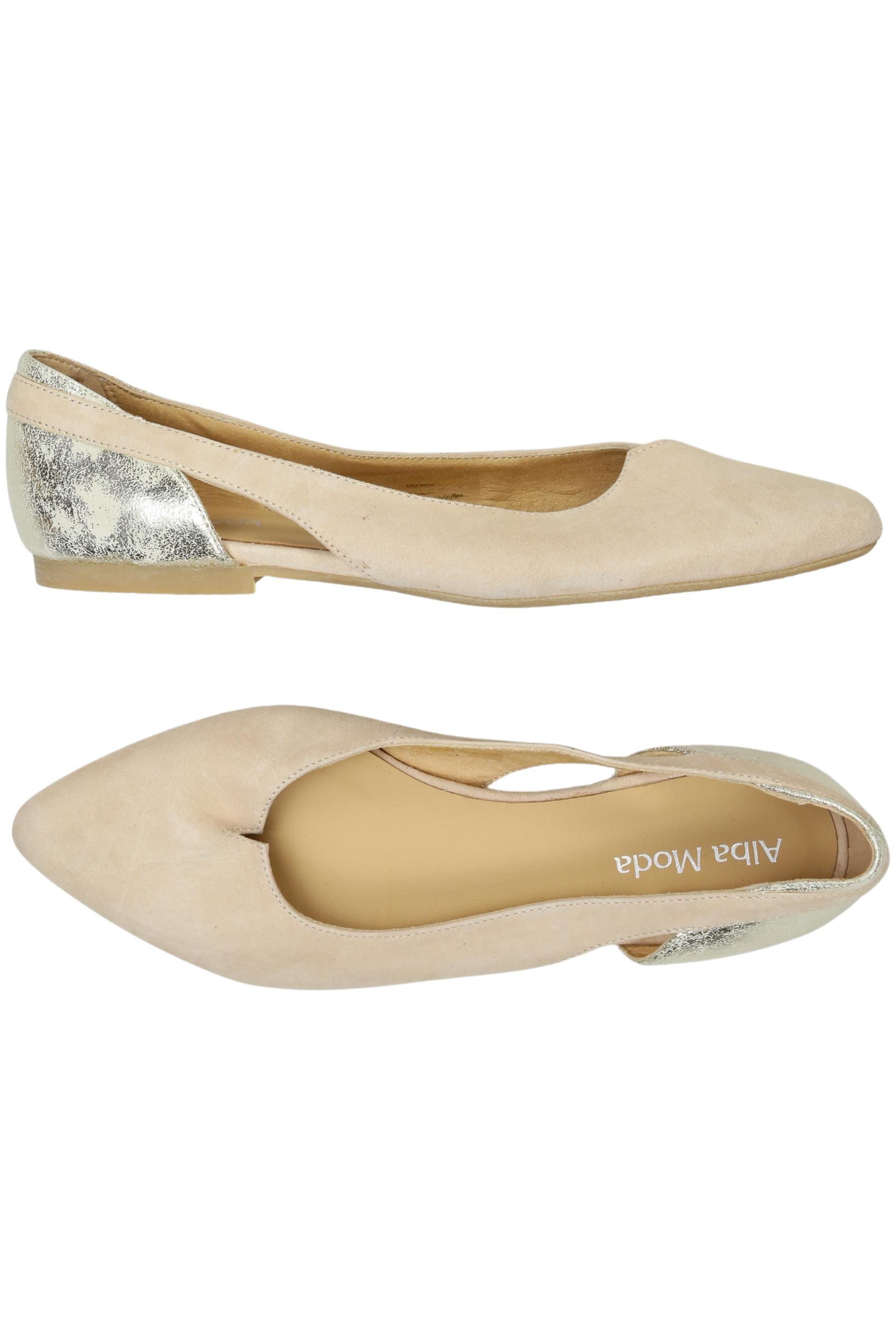 

Alba Moda Damen Ballerinas, beige, Gr. 39