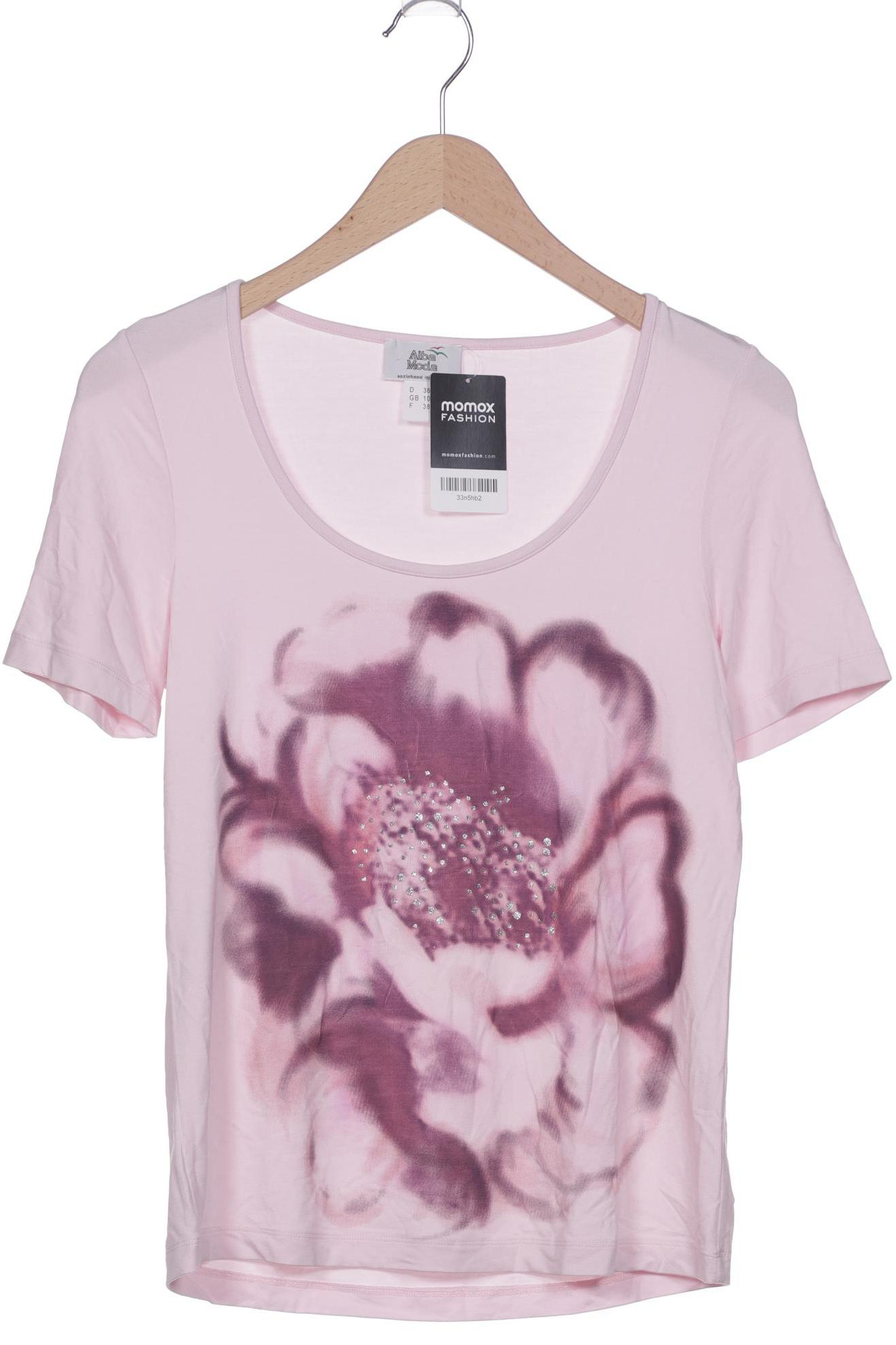 

Alba Moda Damen T-Shirt, pink, Gr. 36
