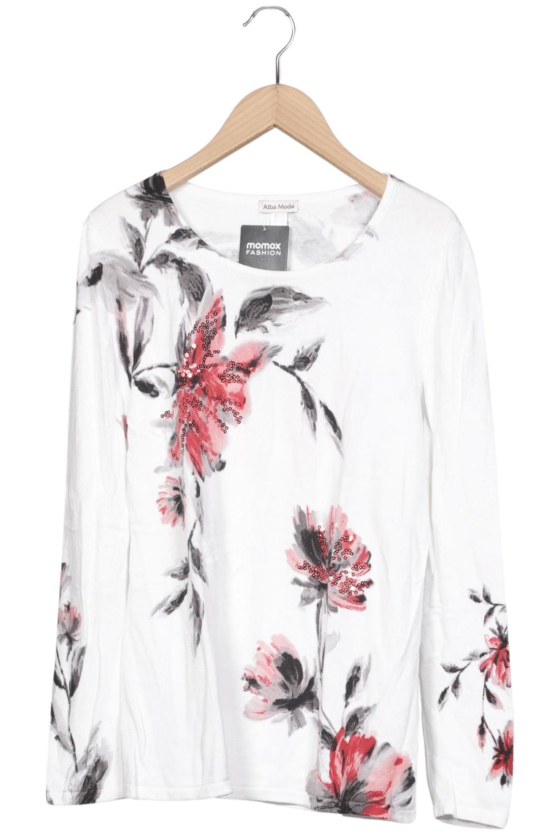 

Alba Moda Damen Pullover, weiß, Gr. 38