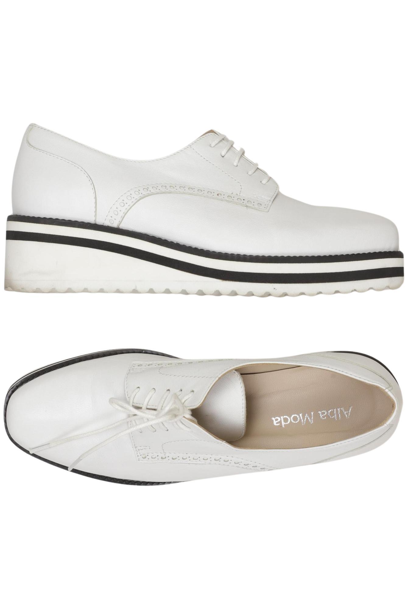 

Alba Moda Damen Halbschuh, weiß, Gr. 36