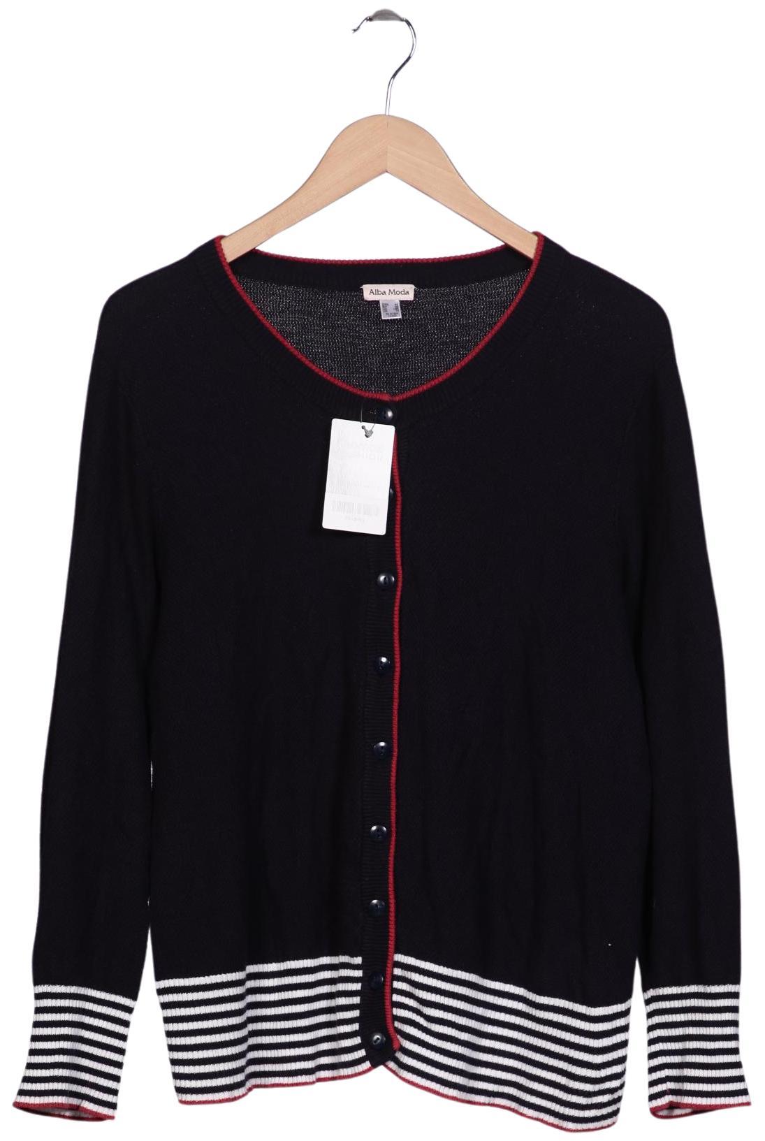 

Alba Moda Damen Strickjacke, marineblau, Gr. 44