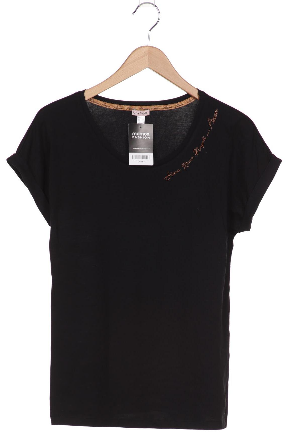 

Alba Moda Damen T-Shirt, schwarz