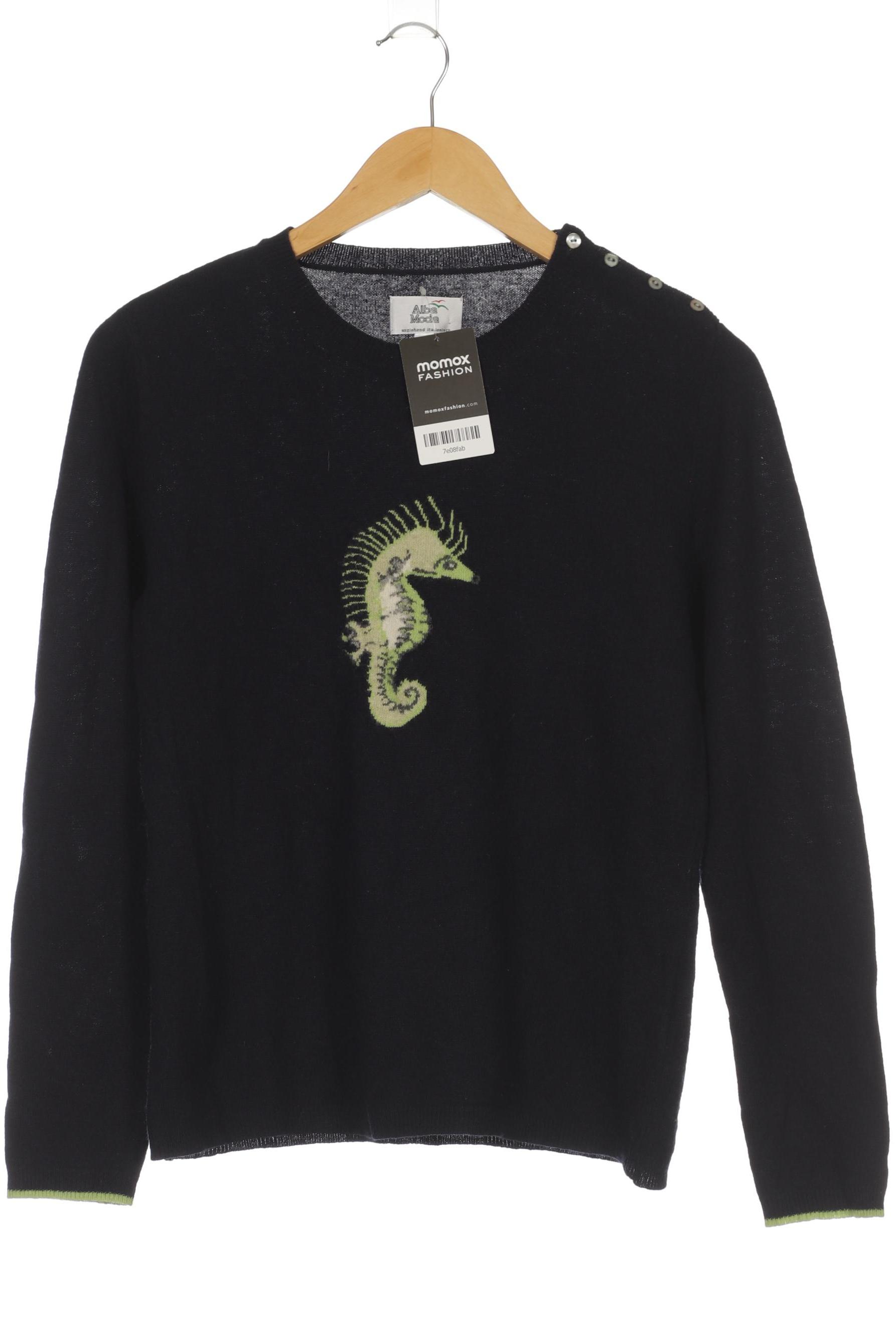 

Alba Moda Damen Pullover, blau, Gr. 38