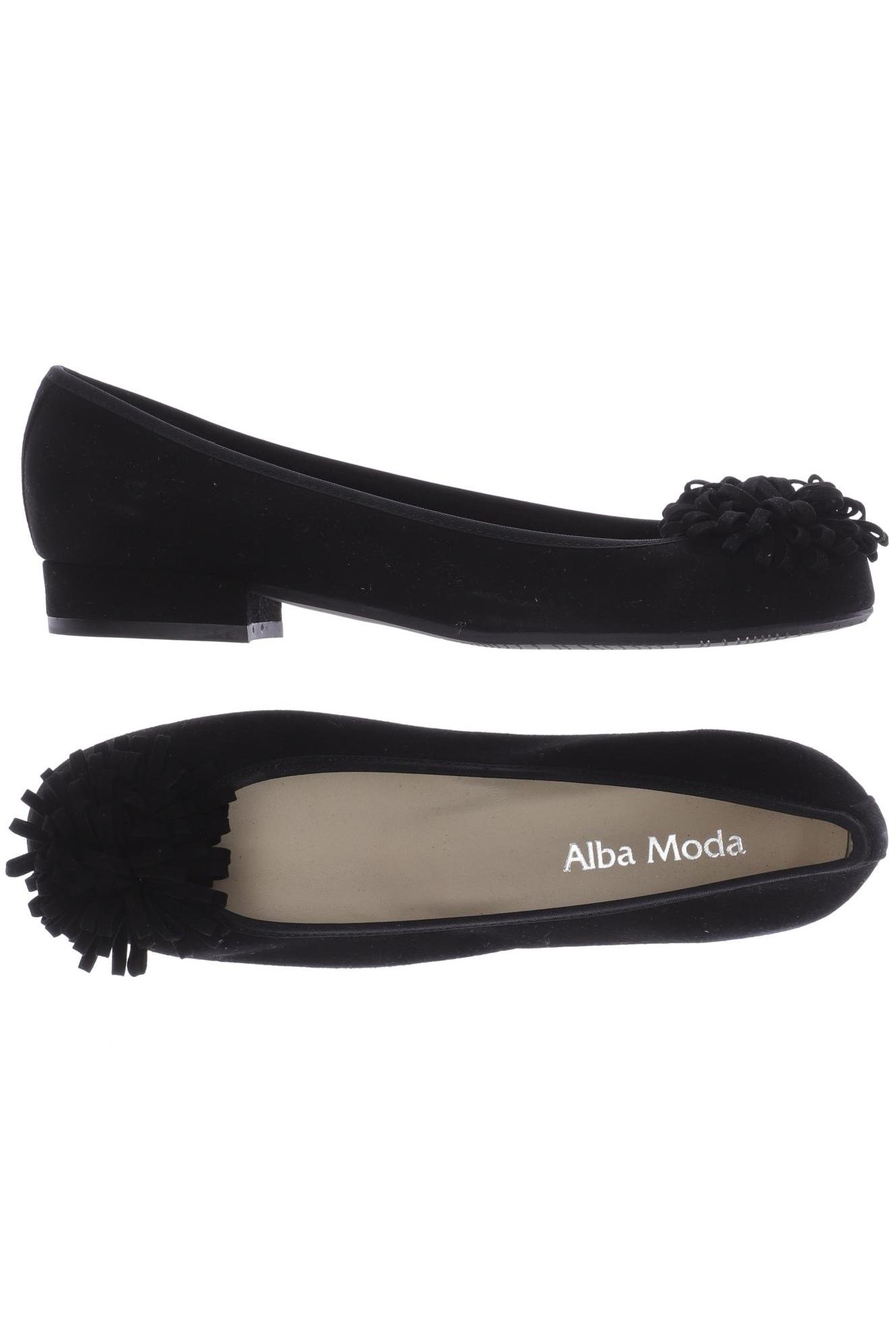 

Alba Moda Damen Ballerinas, schwarz, Gr. 38