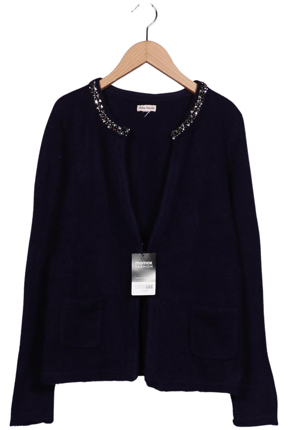 

Alba Moda Damen Strickjacke, marineblau, Gr. 38