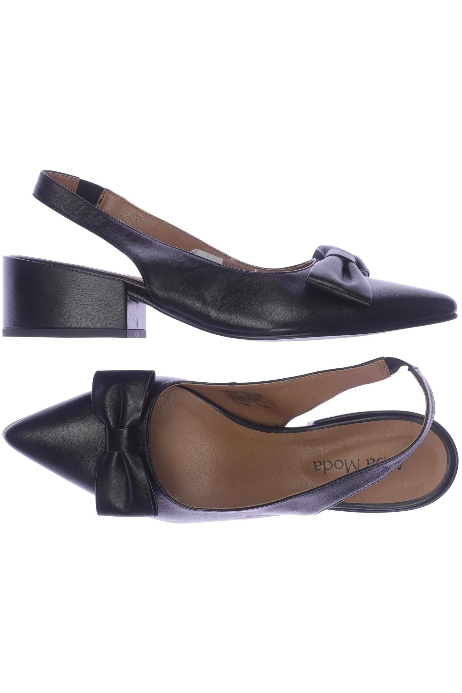 

Alba Moda Damen Sandale, schwarz, Gr. 40