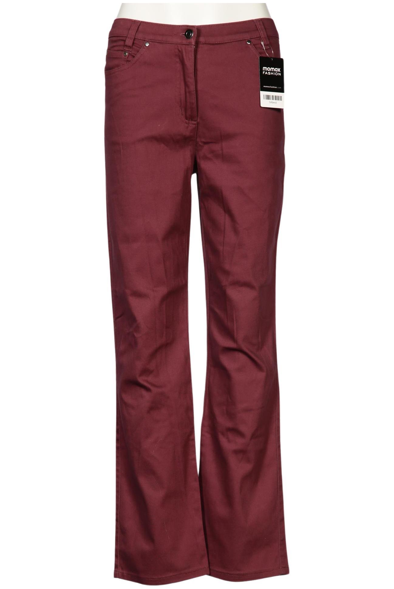

Alba Moda Damen Jeans, bordeaux, Gr. 28