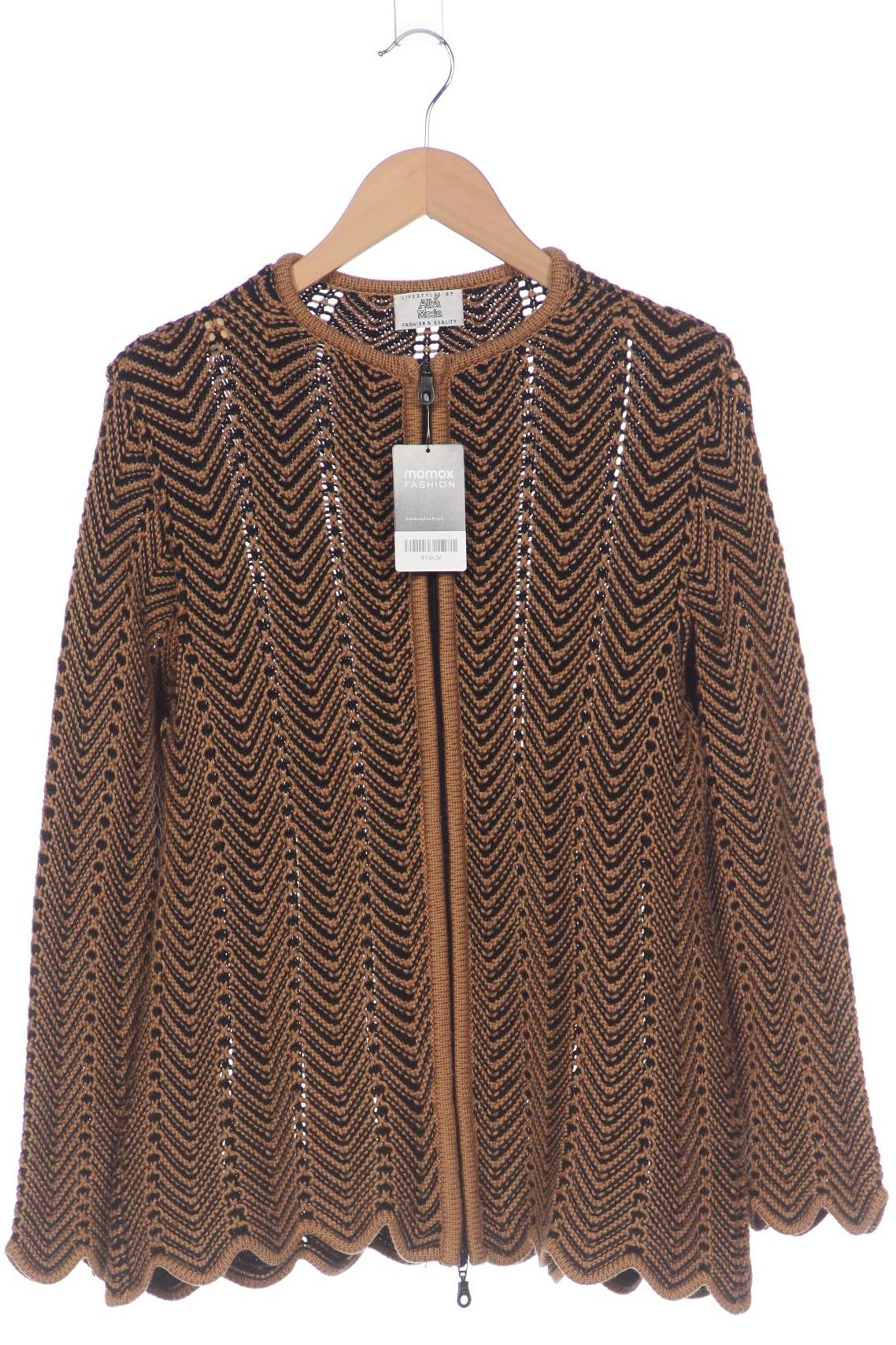 

Alba Moda Damen Strickjacke, braun, Gr. 44