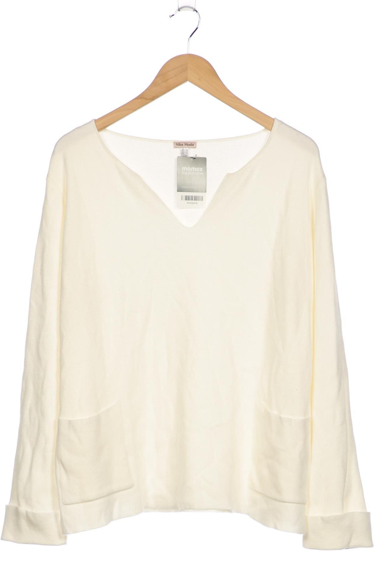 

Alba Moda Damen Pullover, cremeweiß, Gr. 48
