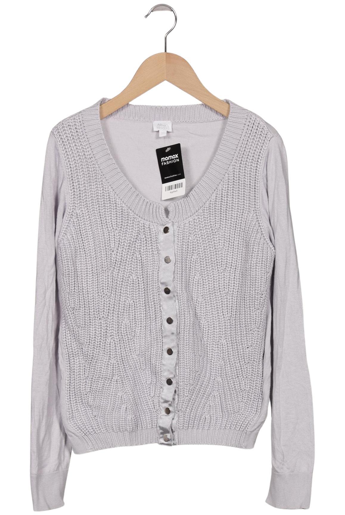 

Alba Moda Damen Strickjacke, grau, Gr. 36