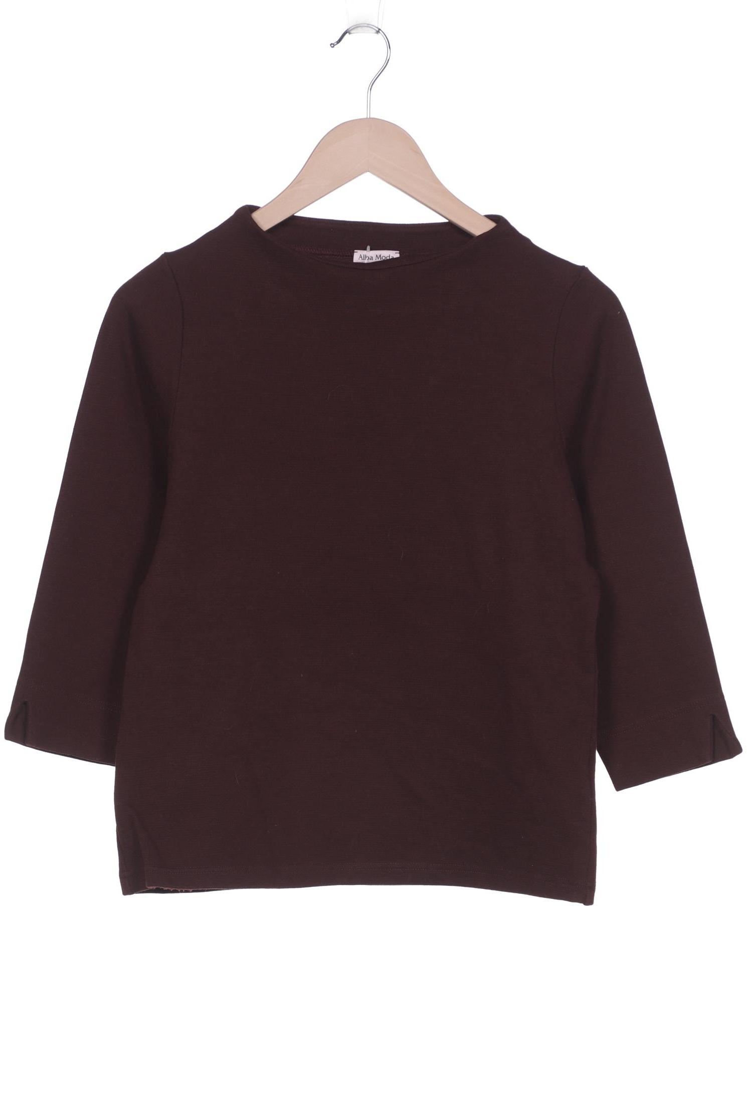 

Alba Moda Damen Langarmshirt, bordeaux