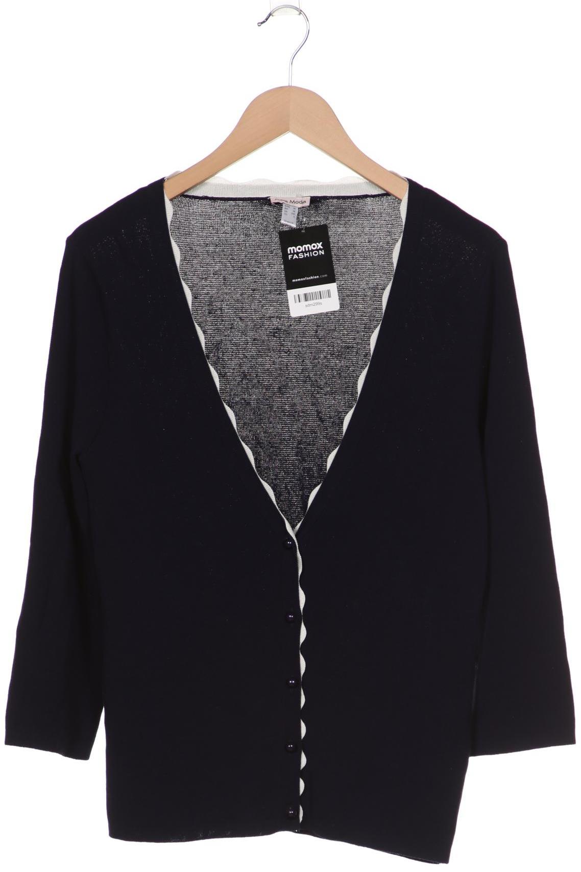 

Alba Moda Damen Strickjacke, marineblau, Gr. 36