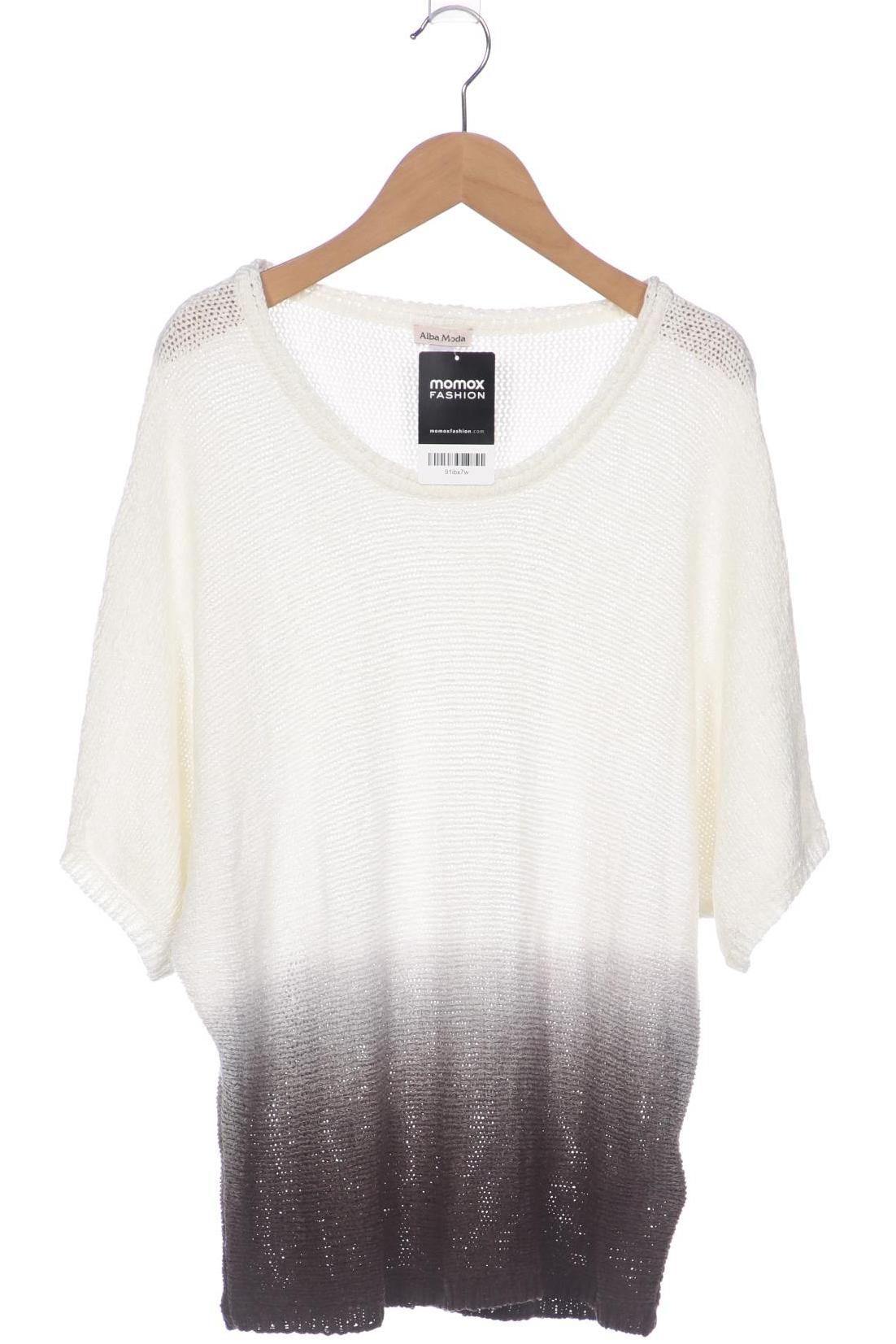 

Alba Moda Damen Pullover, weiß, Gr. 40