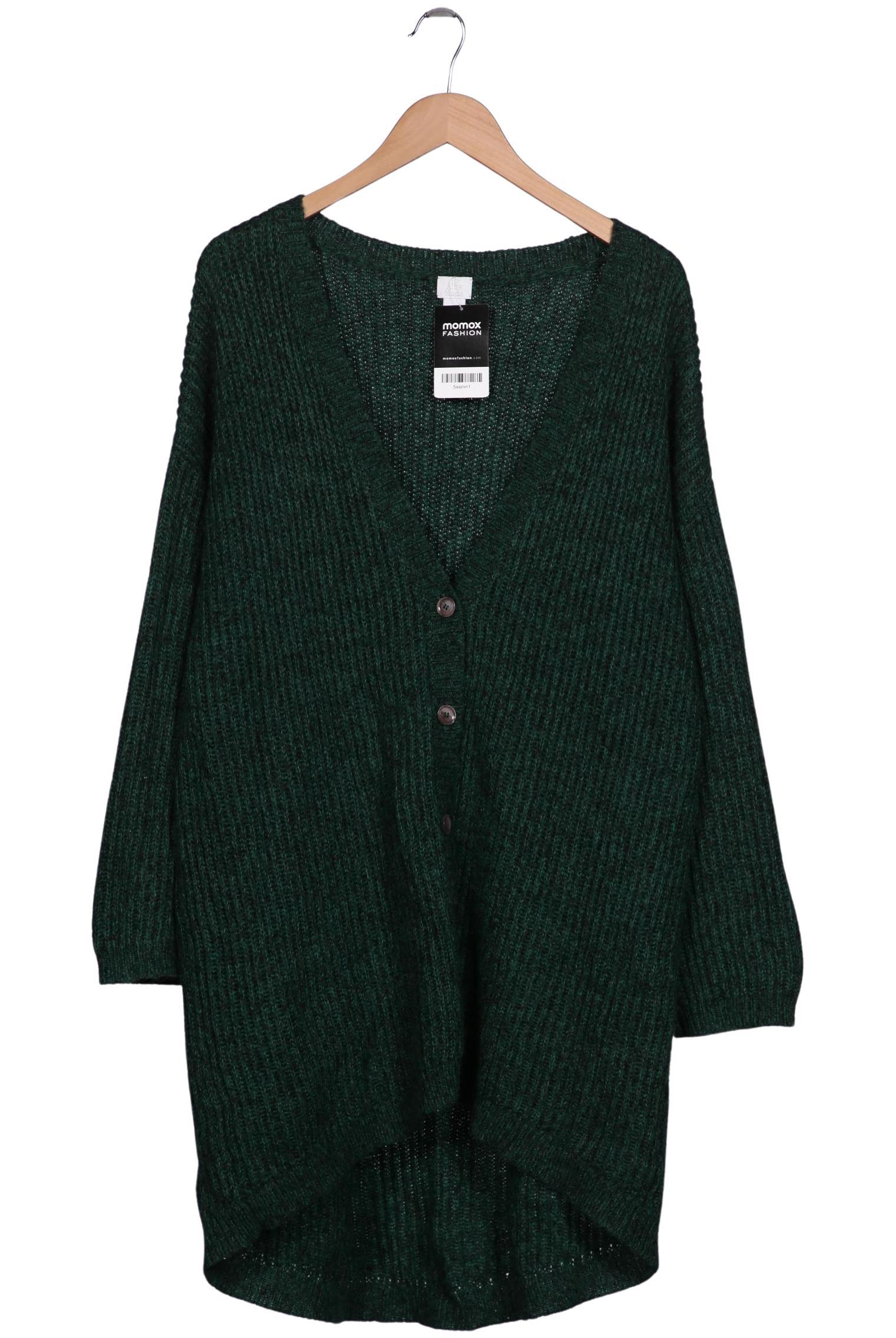 

Alba Moda Damen Strickjacke, grün, Gr. 44