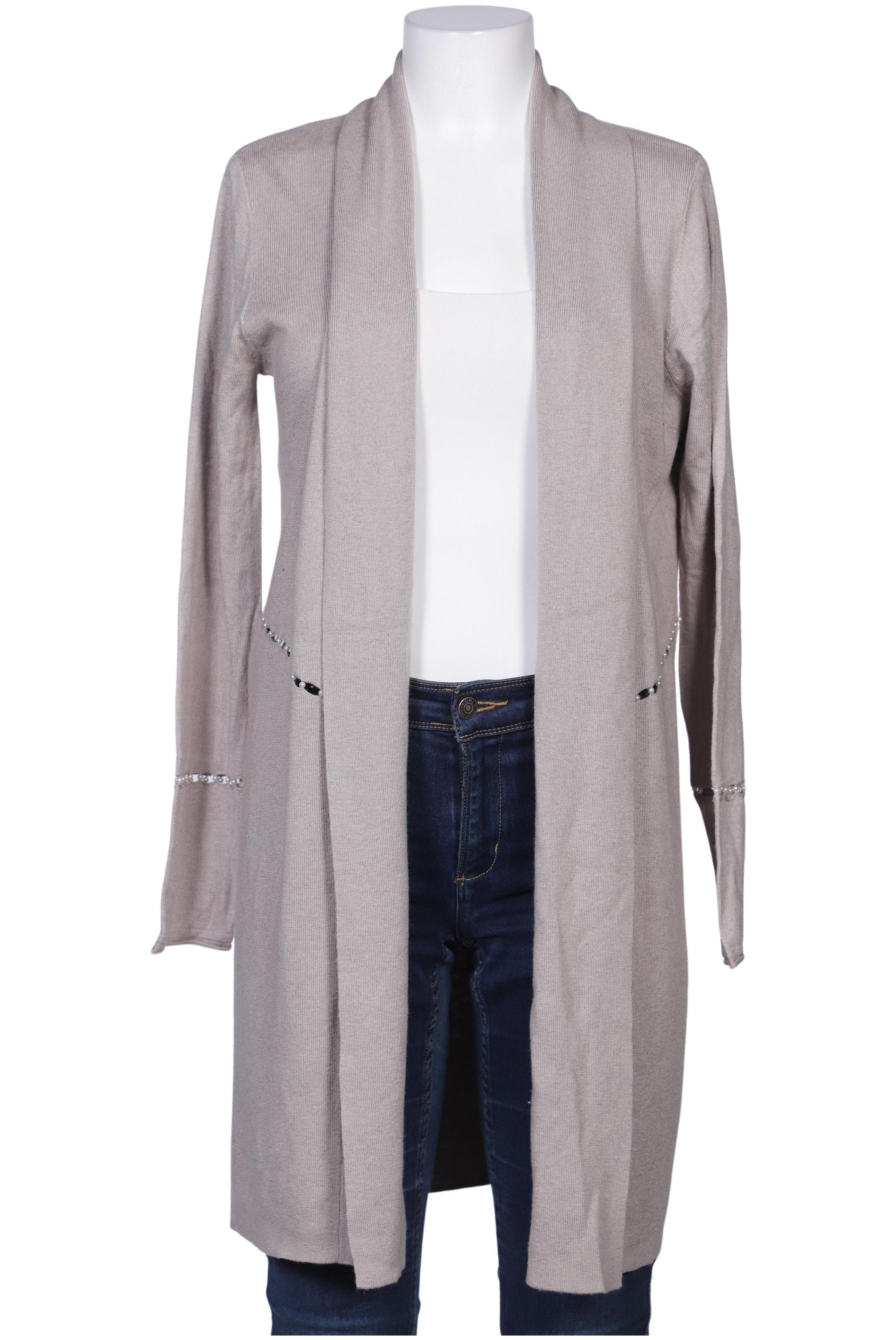 

Alba Moda Damen Strickjacke, grau, Gr. 38