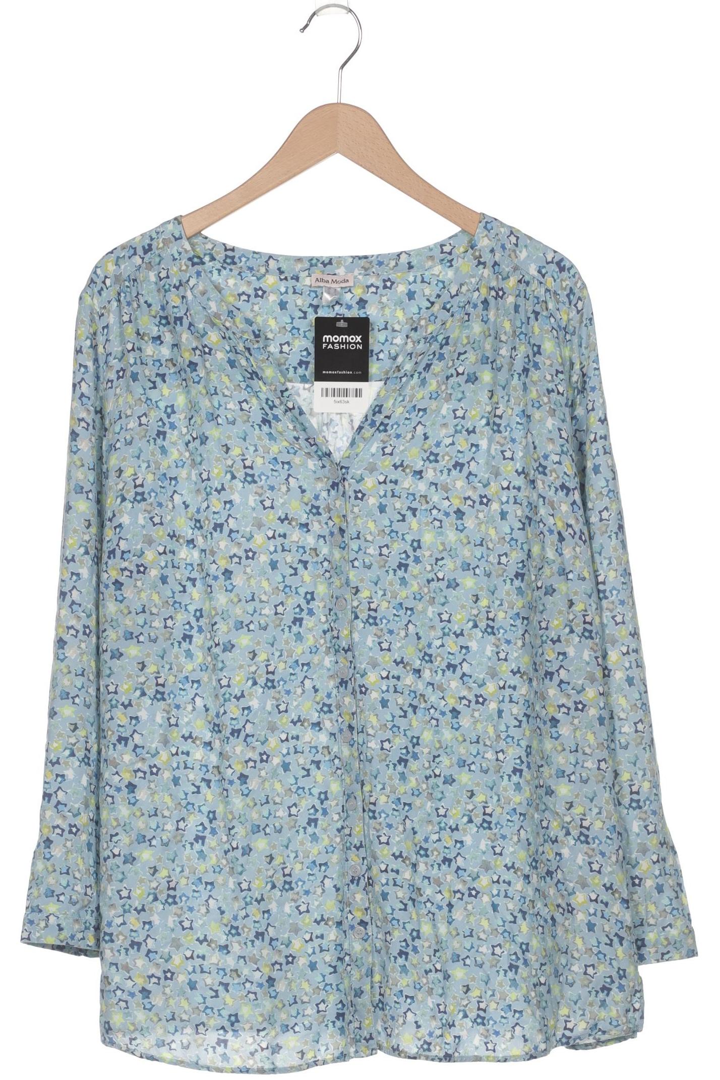 

Alba Moda Damen Bluse, hellblau, Gr. 48