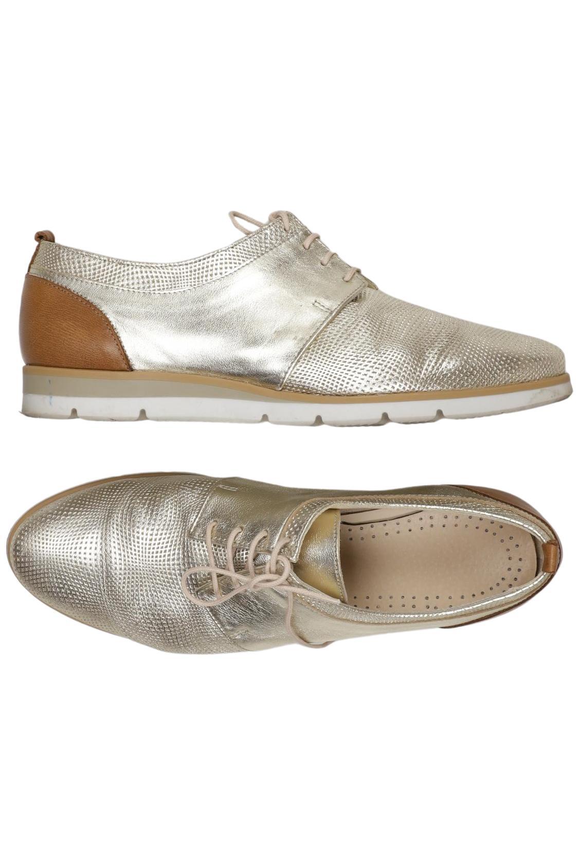 

Alba Moda Damen Halbschuh, gold, Gr. 39