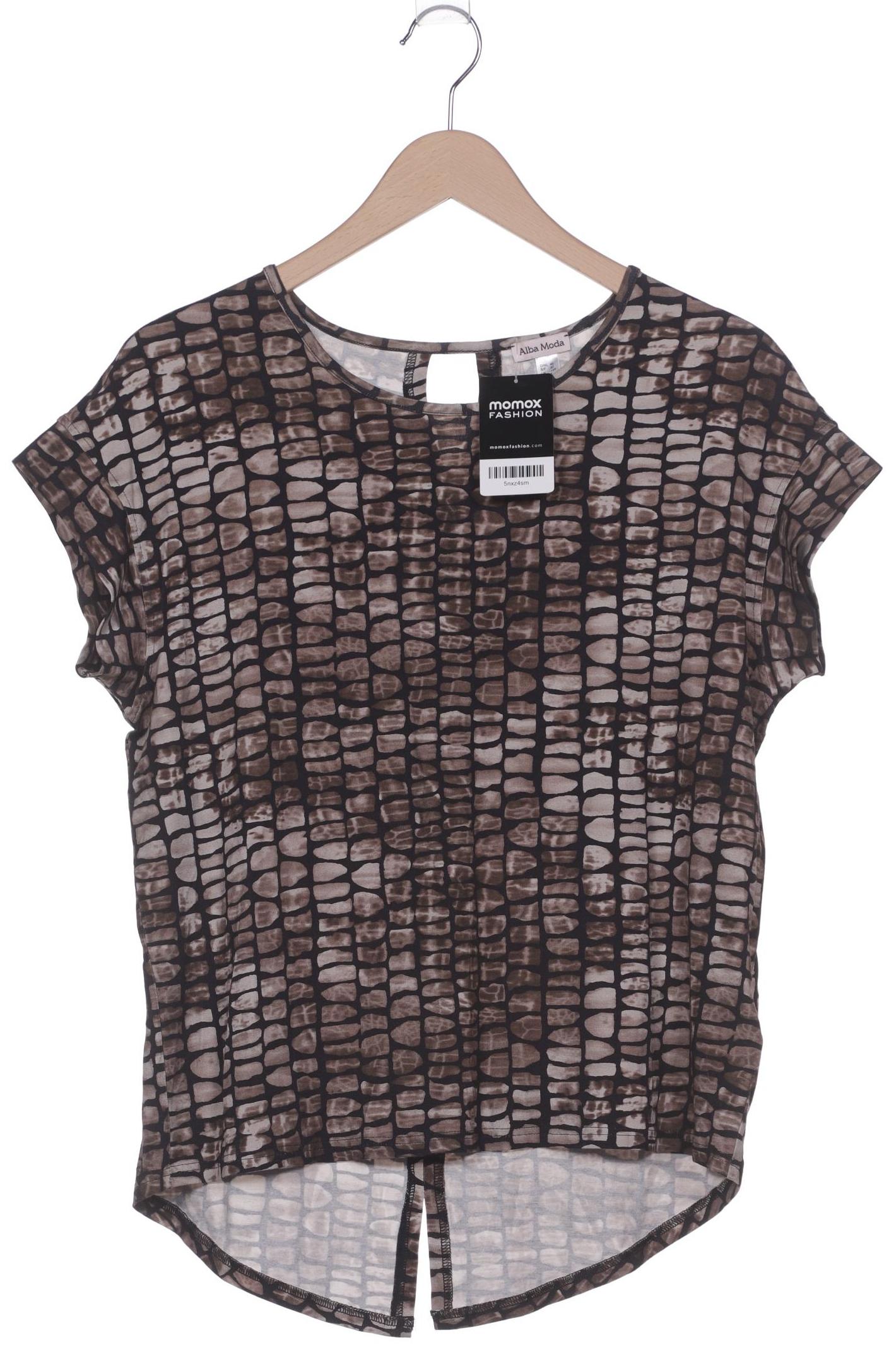 

Alba Moda Damen T-Shirt, braun, Gr. 40