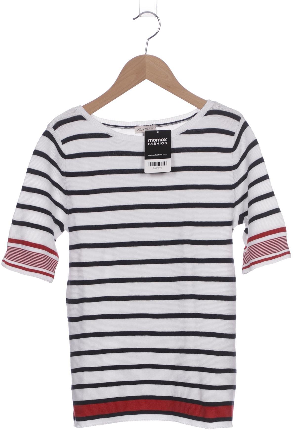 

Alba Moda Damen Pullover, weiß, Gr. 34