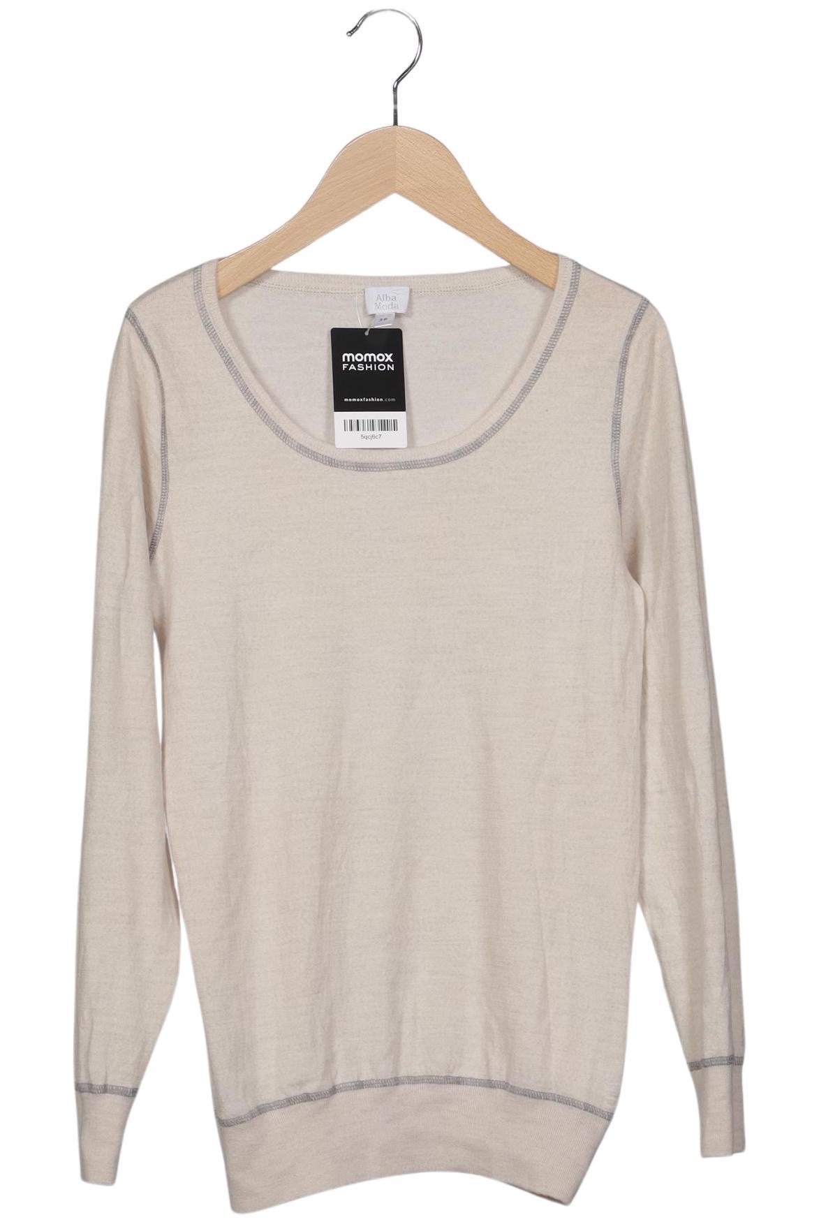 

Alba Moda Damen Langarmshirt, beige, Gr. 36