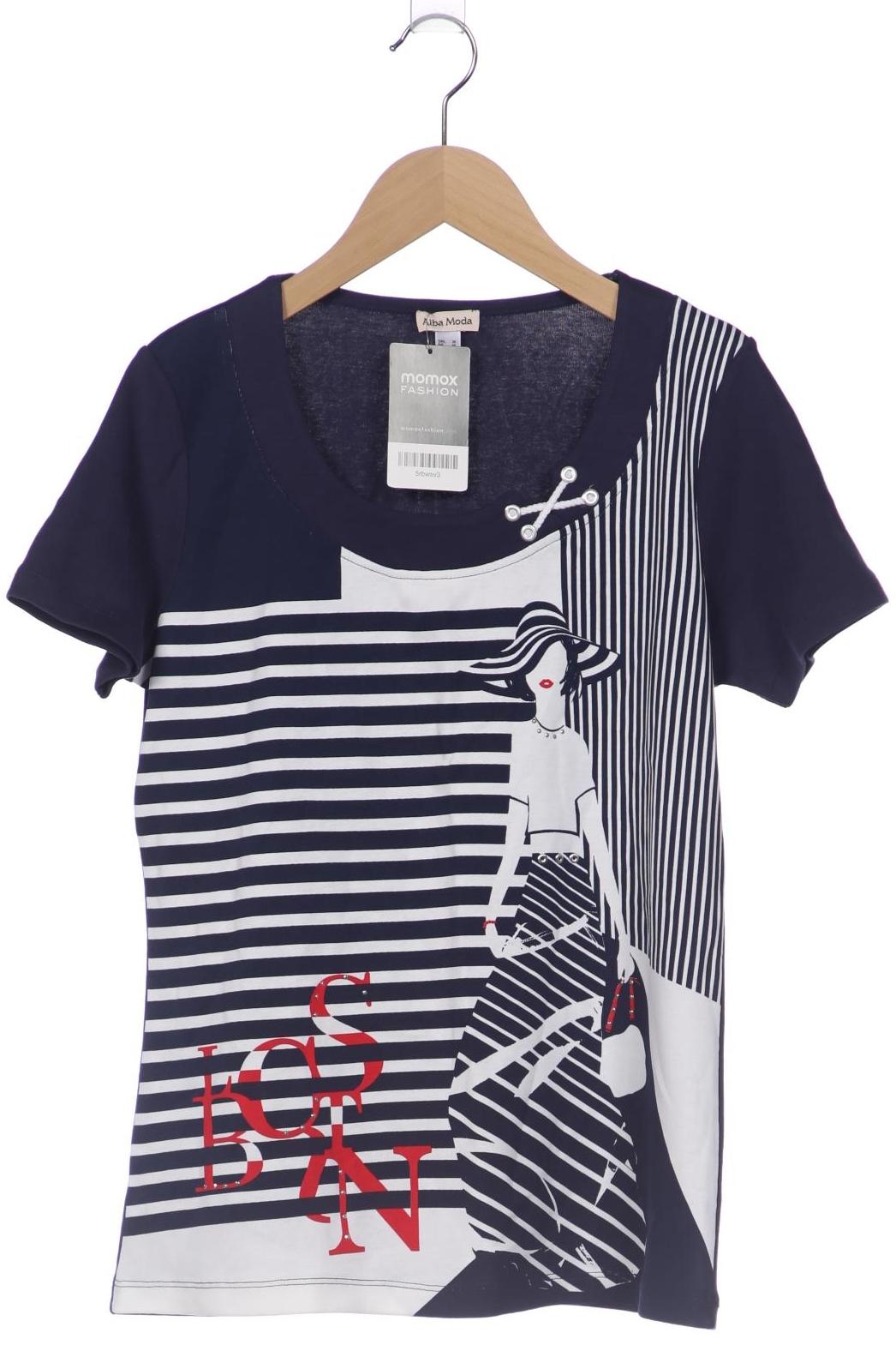 

Alba Moda Damen T-Shirt, marineblau, Gr. 36