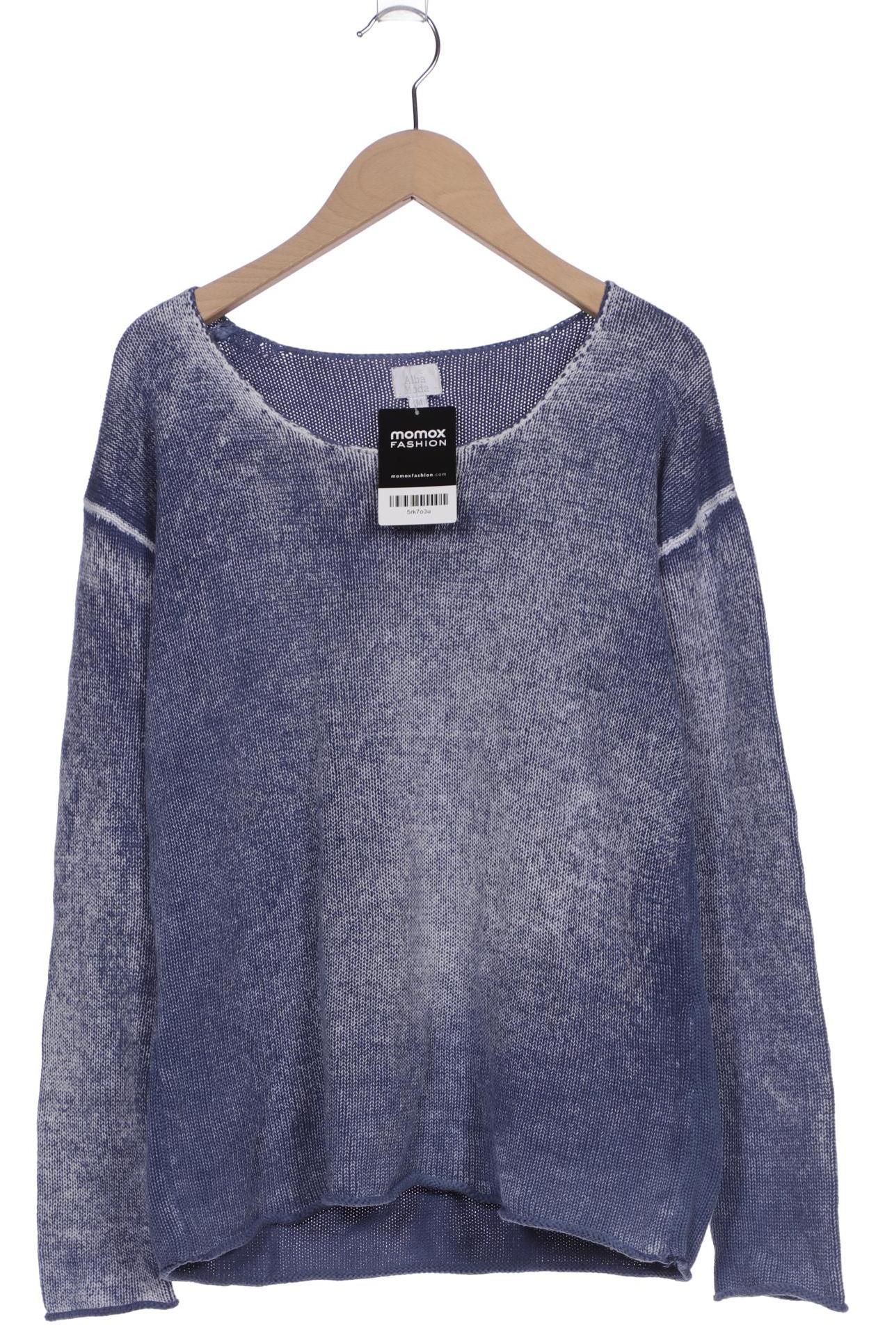 

Alba Moda Damen Pullover, blau, Gr. 34