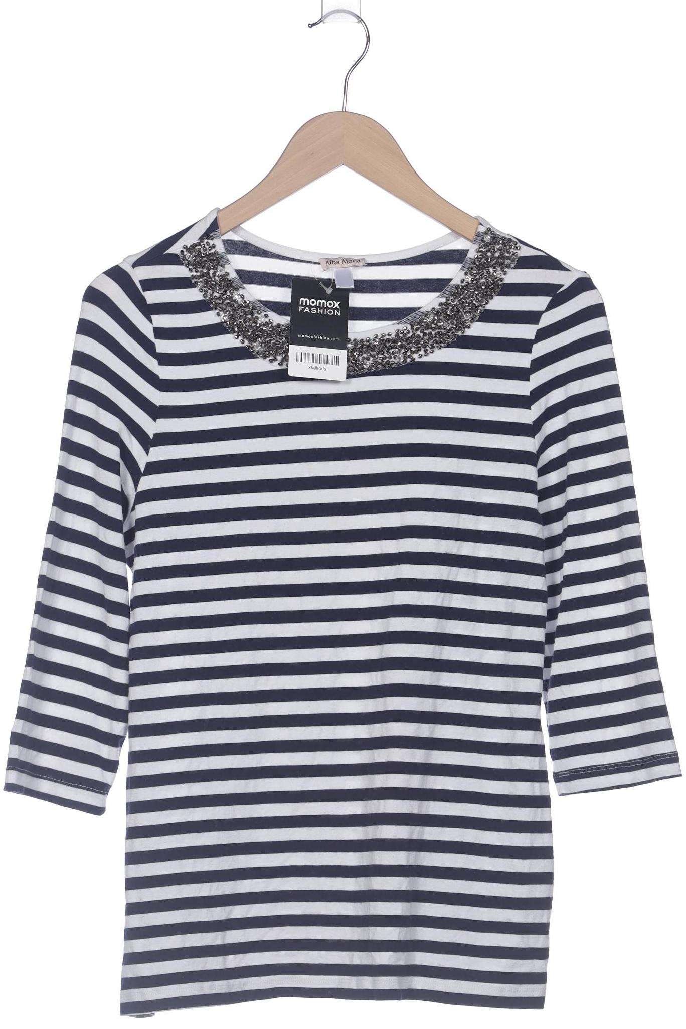 

Alba Moda Damen Langarmshirt, marineblau, Gr. 36