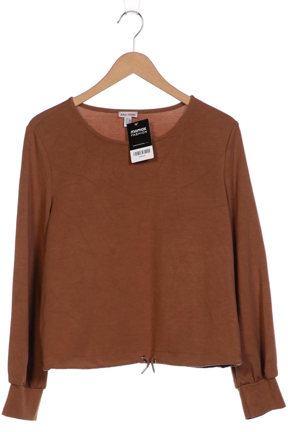 

Alba Moda Damen Sweatshirt, braun, Gr. 42