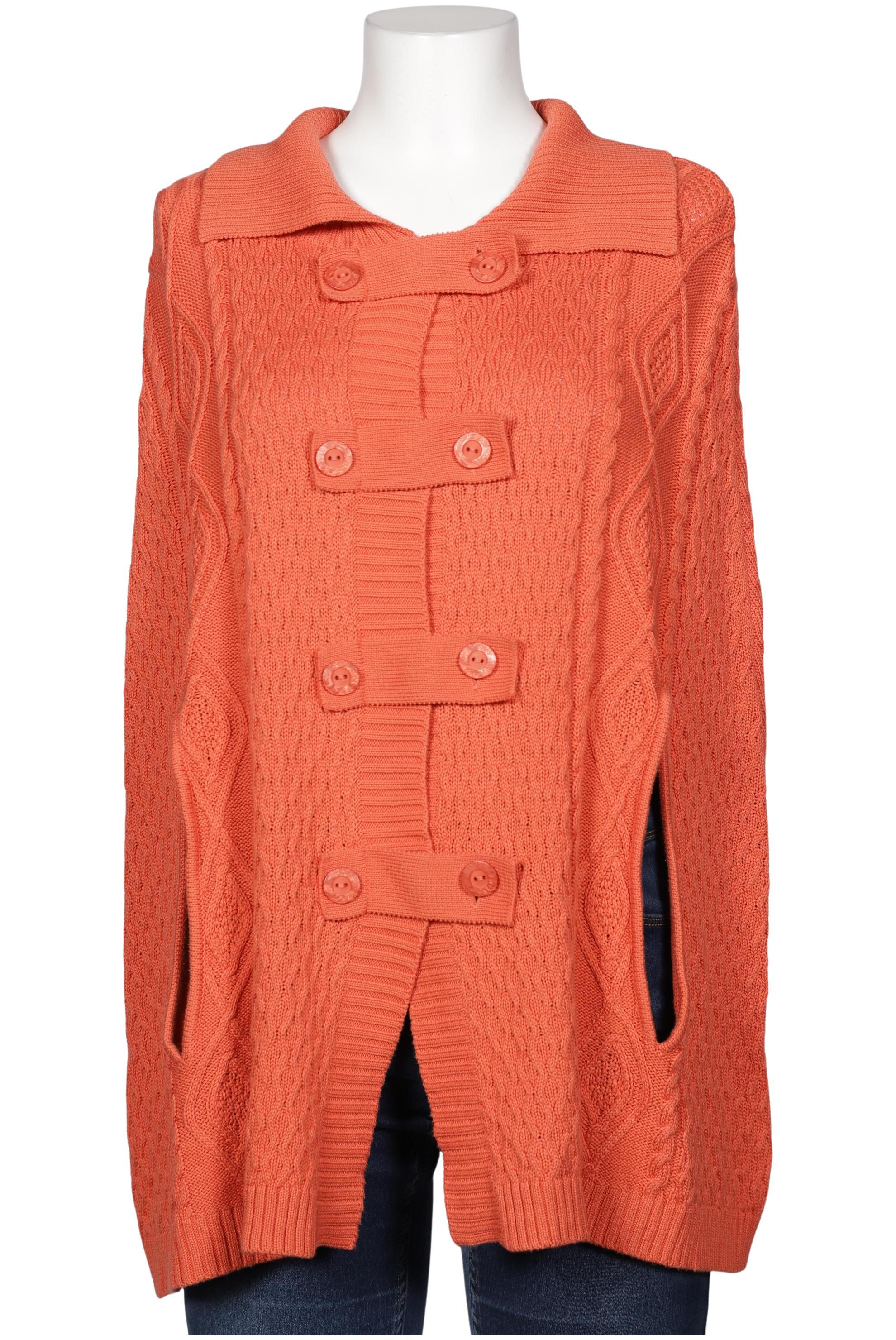 

Alba Moda Damen Strickjacke, orange, Gr. 40
