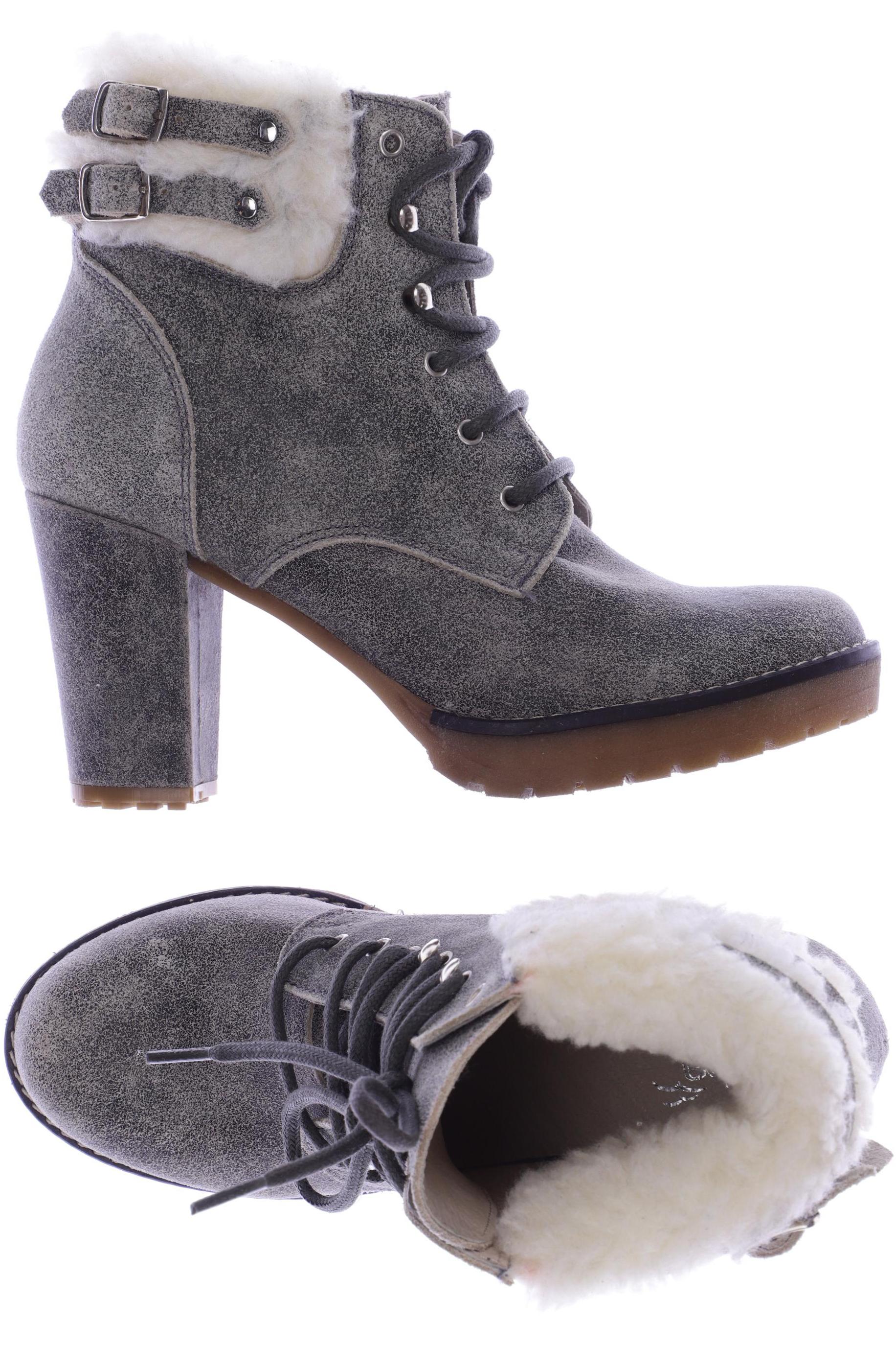 

Alba Moda Damen Stiefelette, grau, Gr. 37