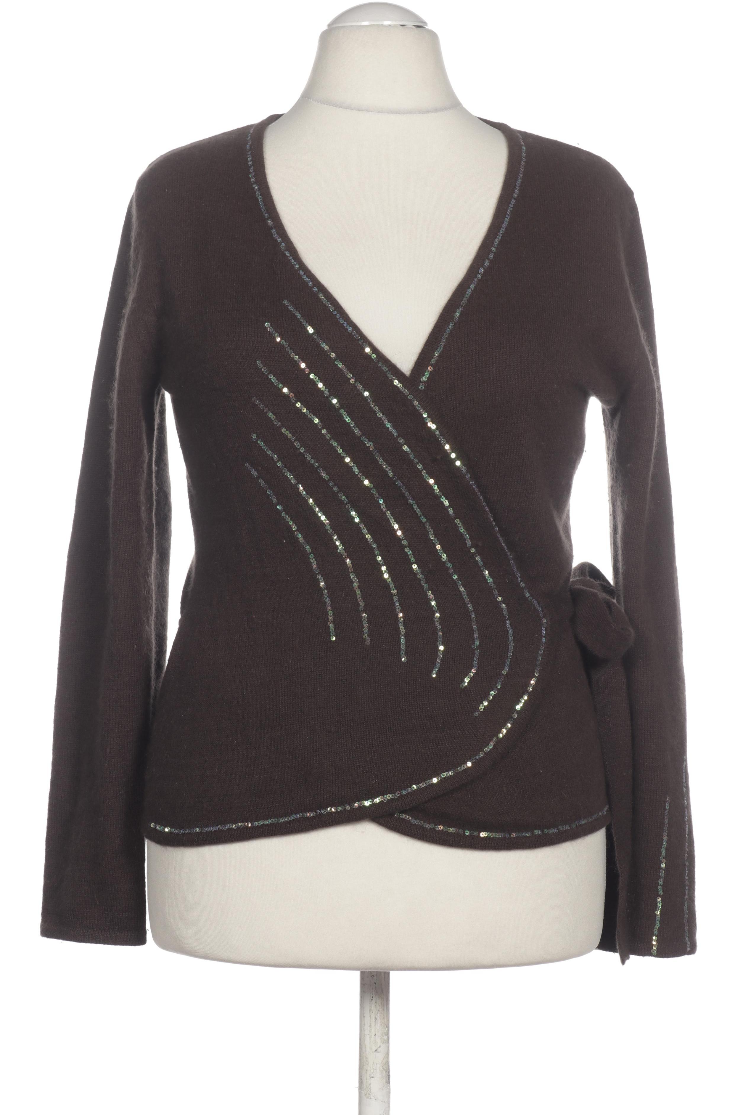 

Alba Moda Damen Strickjacke, grün, Gr. 40