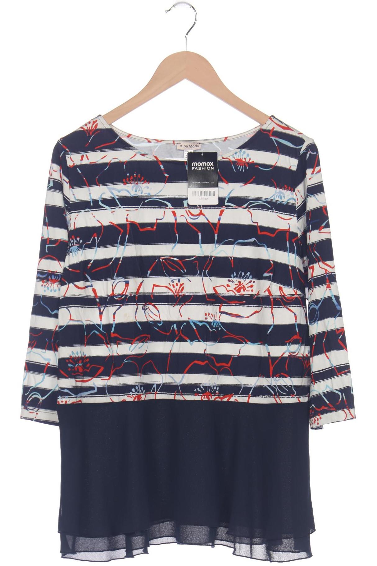 

Alba Moda Damen Langarmshirt, marineblau, Gr. 44