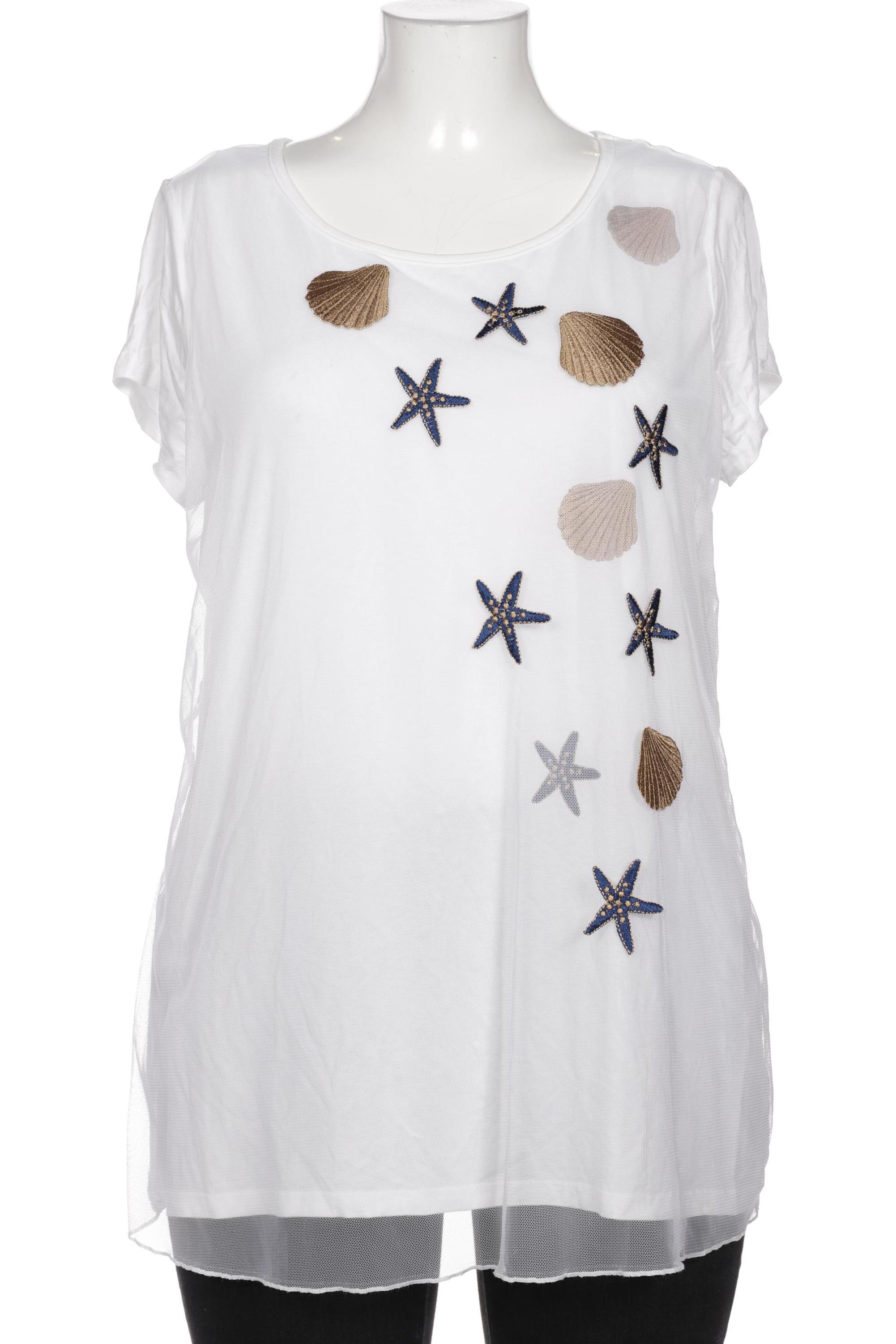 

Alba Moda Damen T-Shirt, weiß