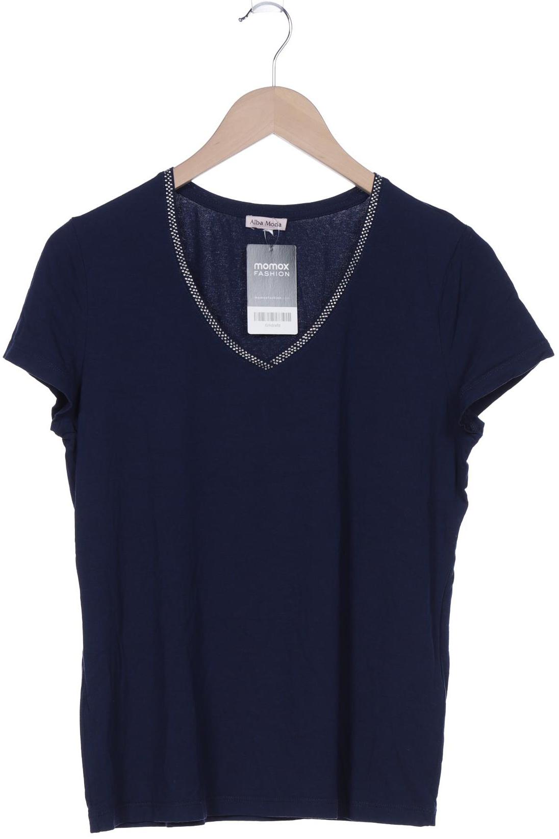 

Alba Moda Damen T-Shirt, marineblau