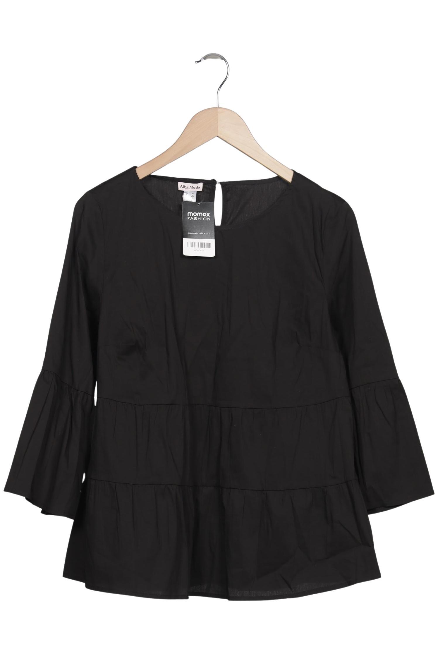 

Alba Moda Damen Bluse, schwarz, Gr. 40